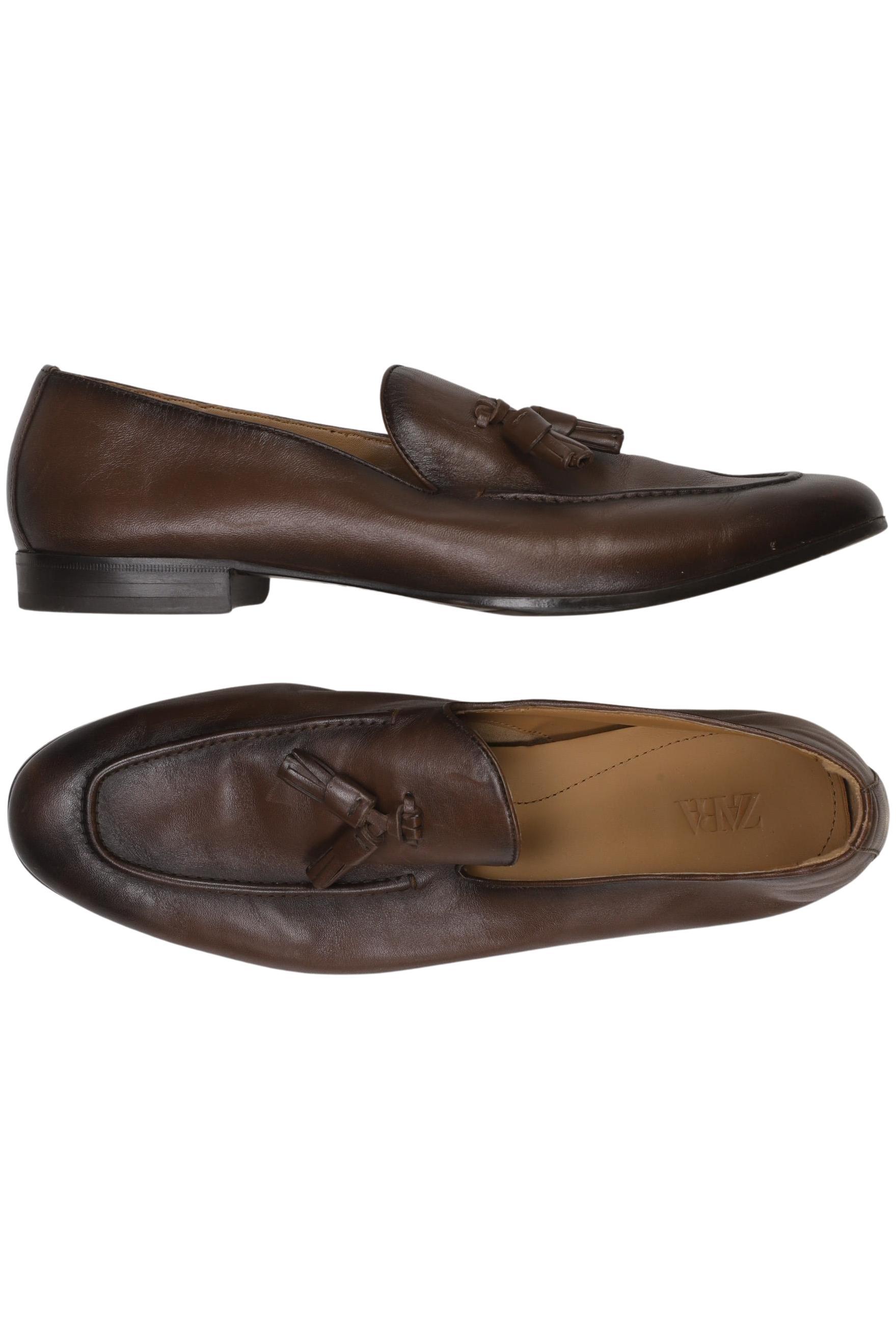 

Zara Herren Halbschuh, braun, Gr. 43