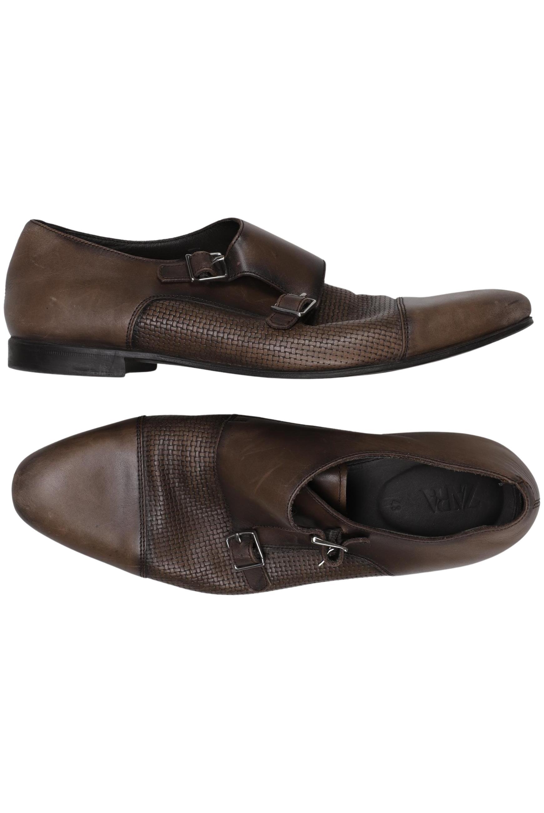 

Zara Herren Halbschuh, braun, Gr. 43