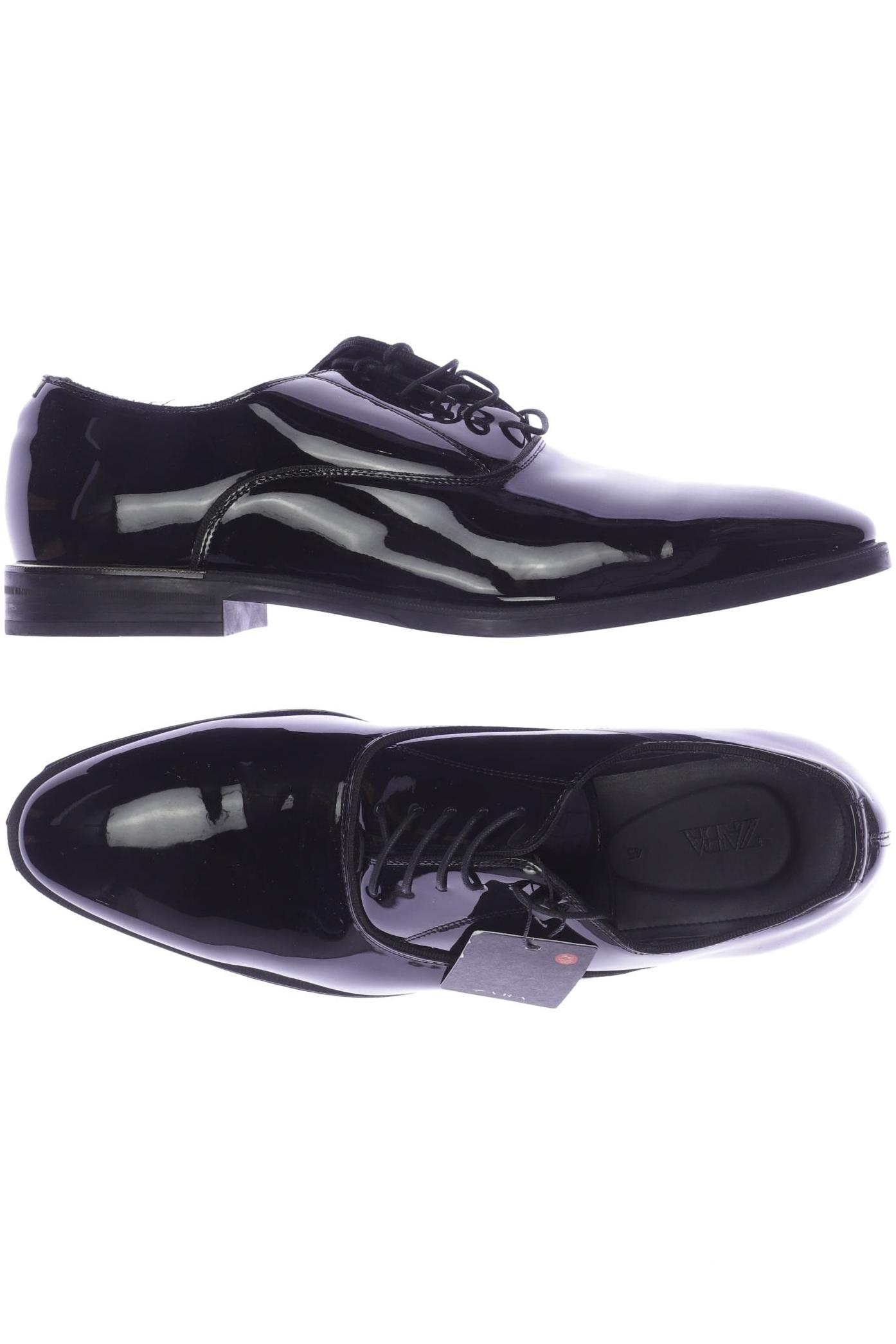 

ZARA Herren Halbschuh, schwarz