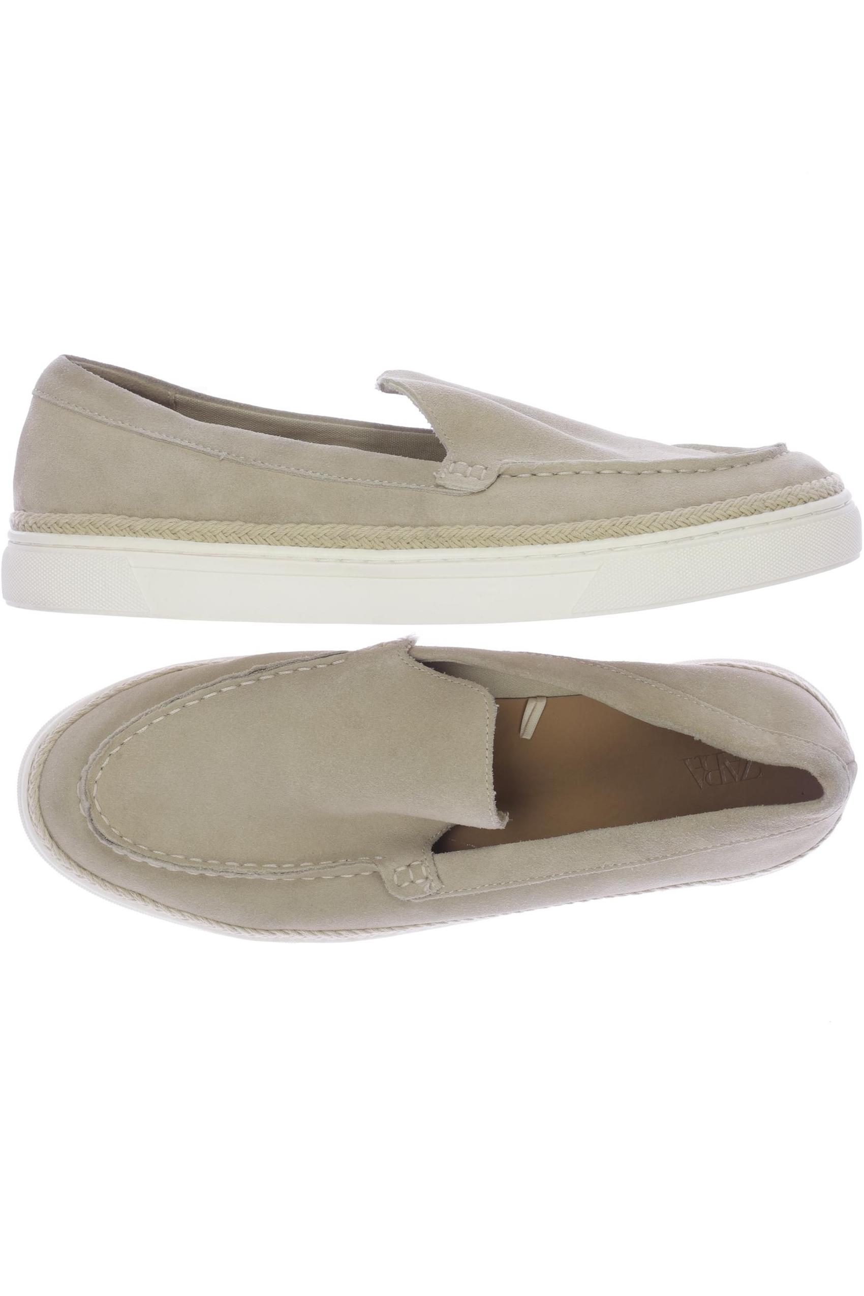 

Zara Herren Halbschuh, beige, Gr. 45