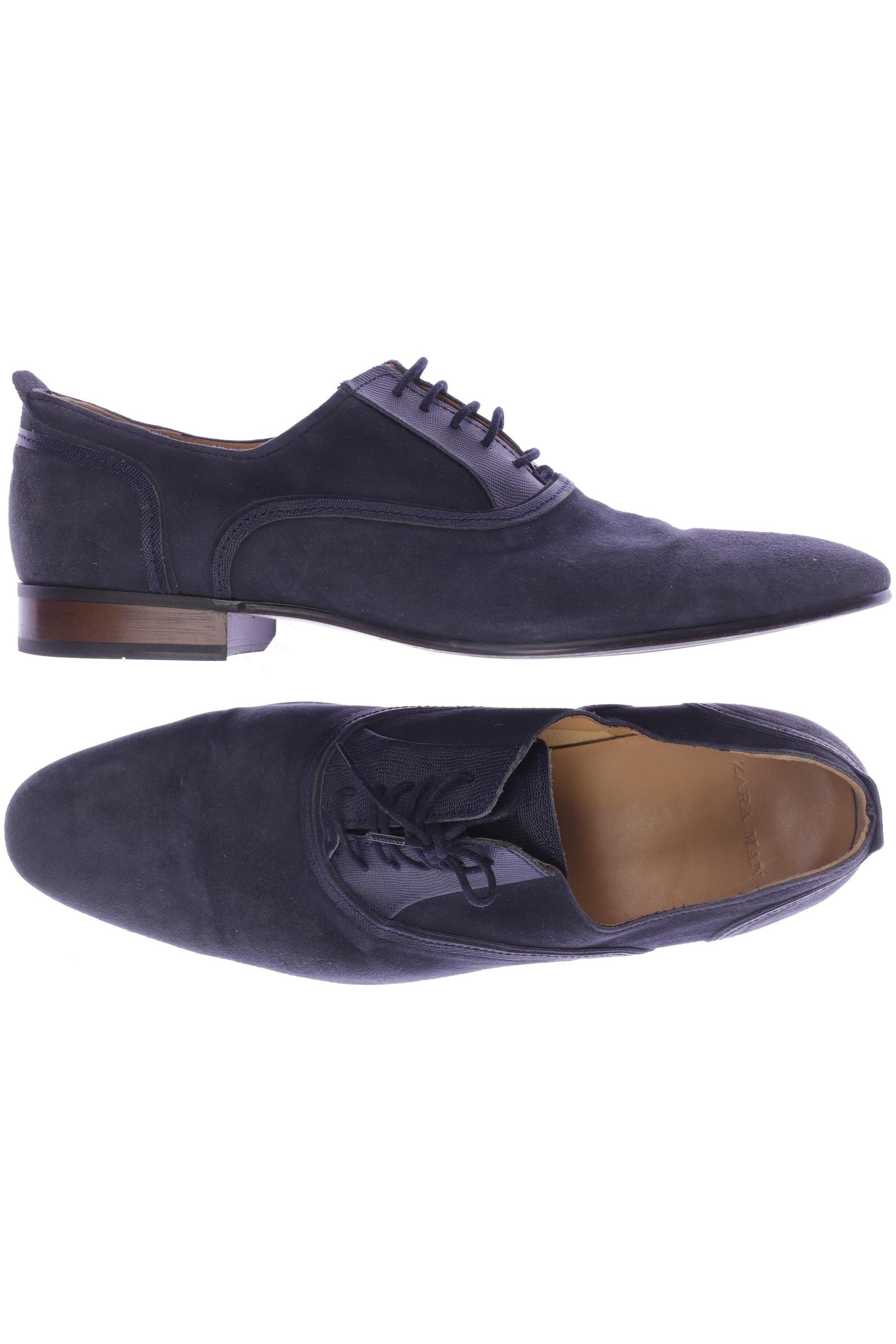 

Zara Herren Halbschuh, marineblau, Gr. 43