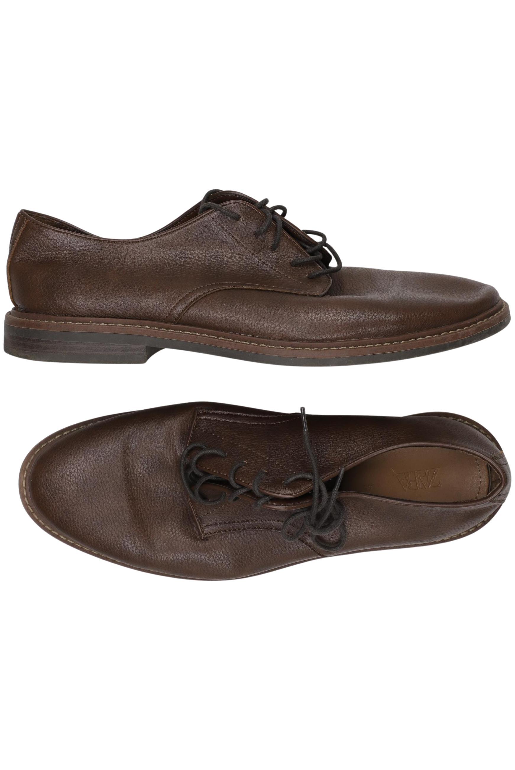 

Zara Herren Halbschuh, braun, Gr. 45