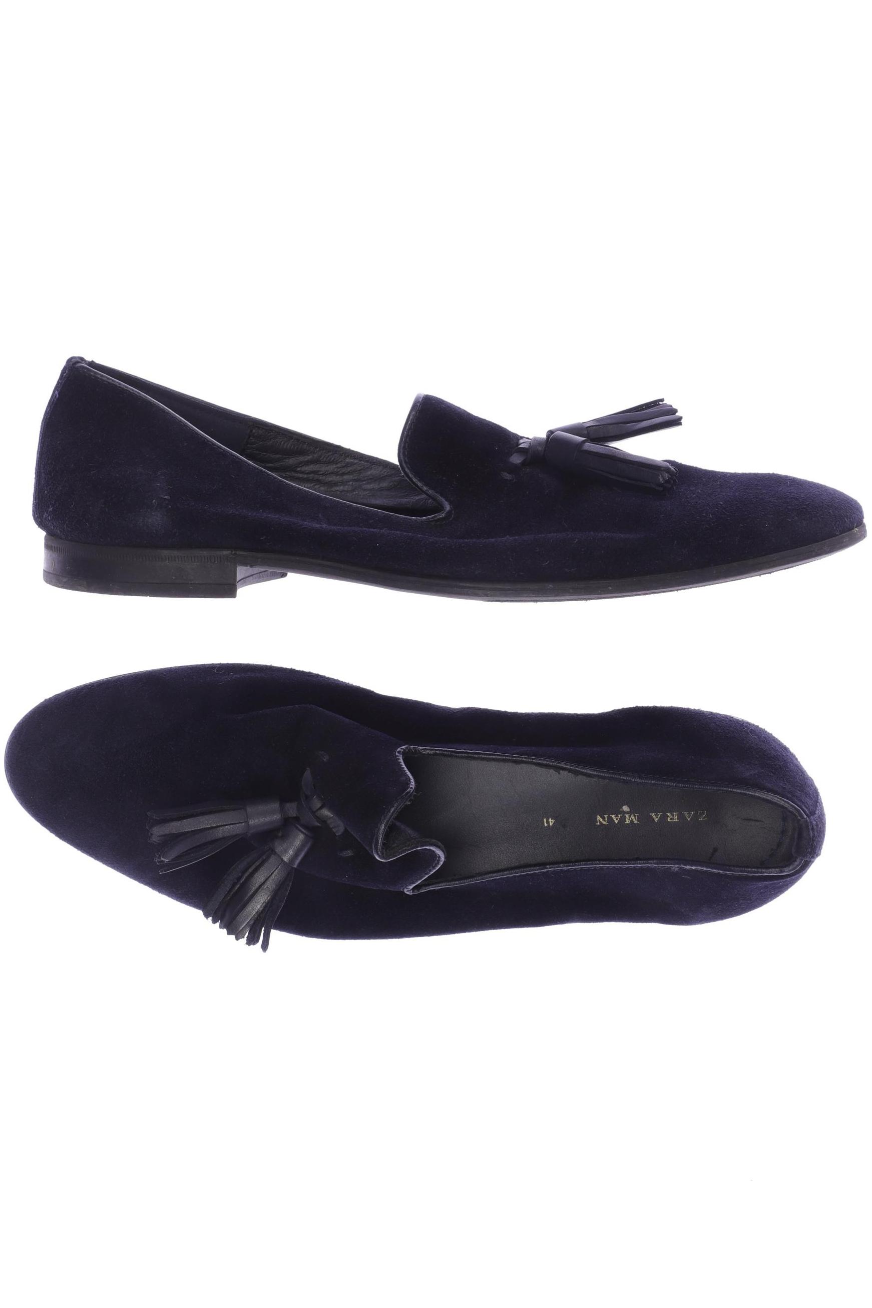 

Zara Herren Halbschuh, marineblau, Gr. 41