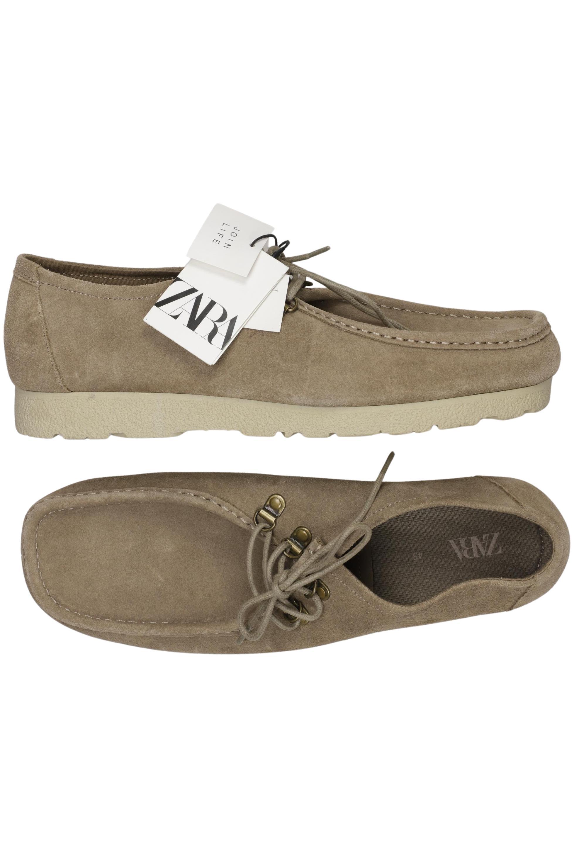 

Zara Herren Halbschuh, beige, Gr. 45