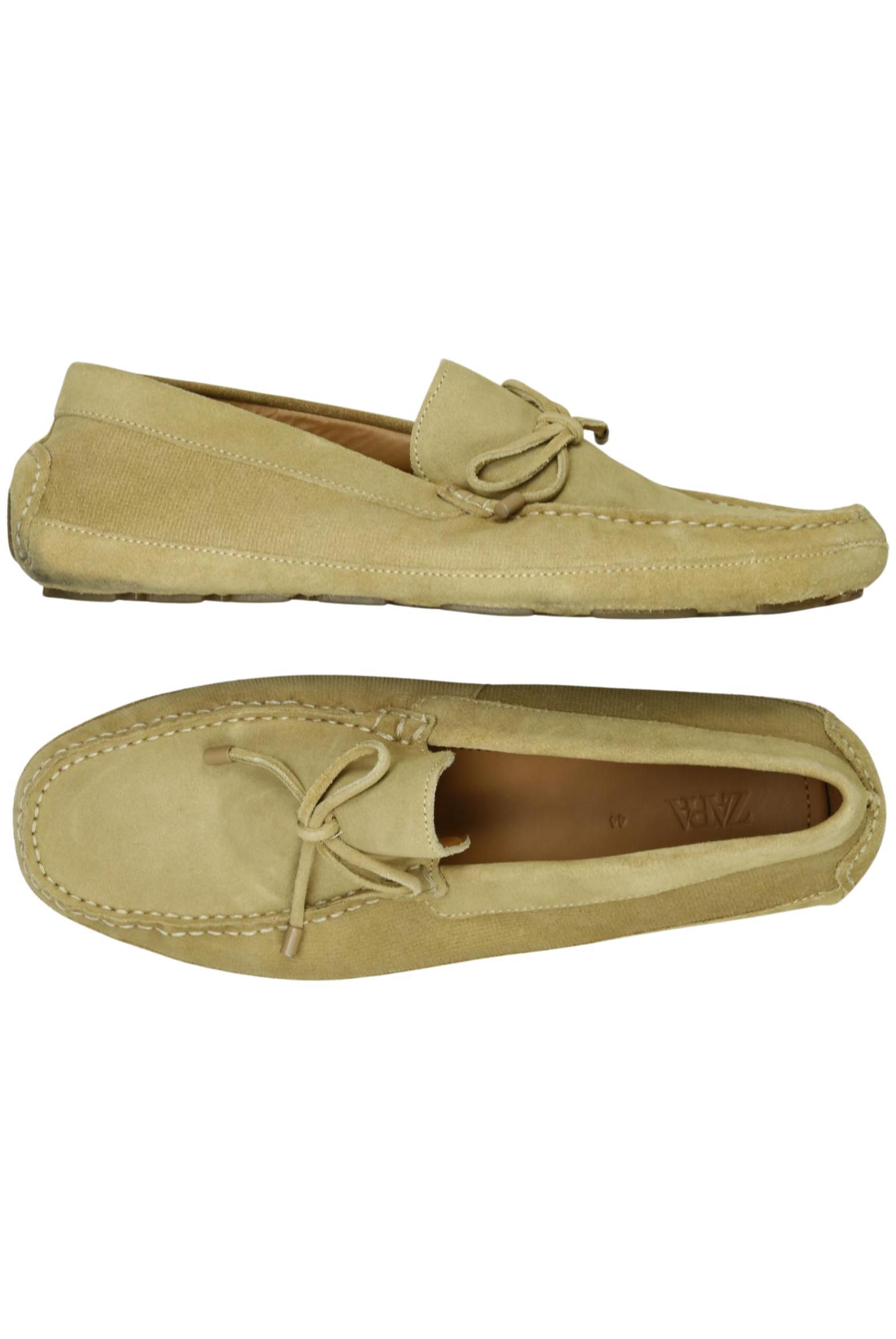 

Zara Herren Halbschuh, beige, Gr. 44