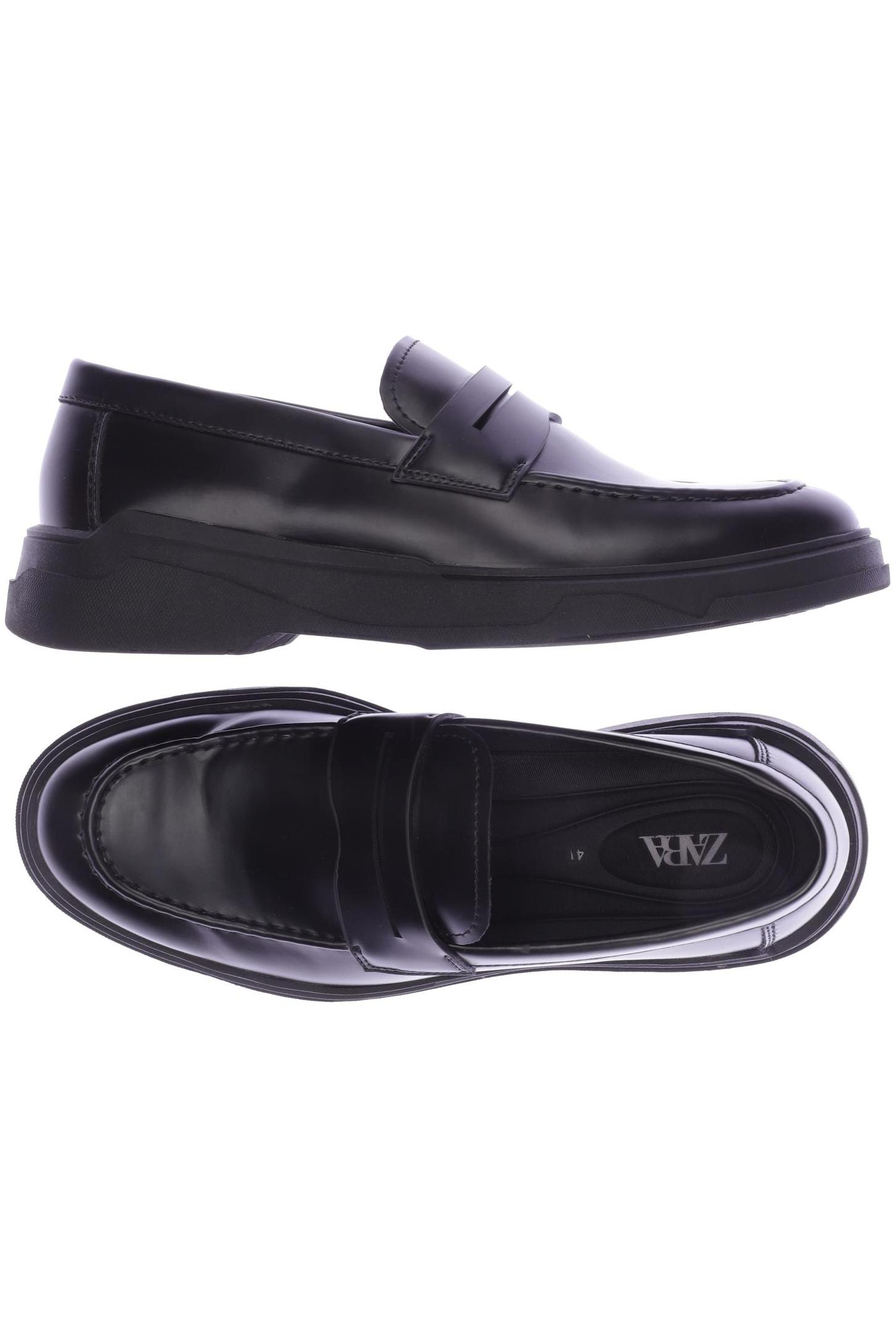 

ZARA Herren Halbschuh, schwarz