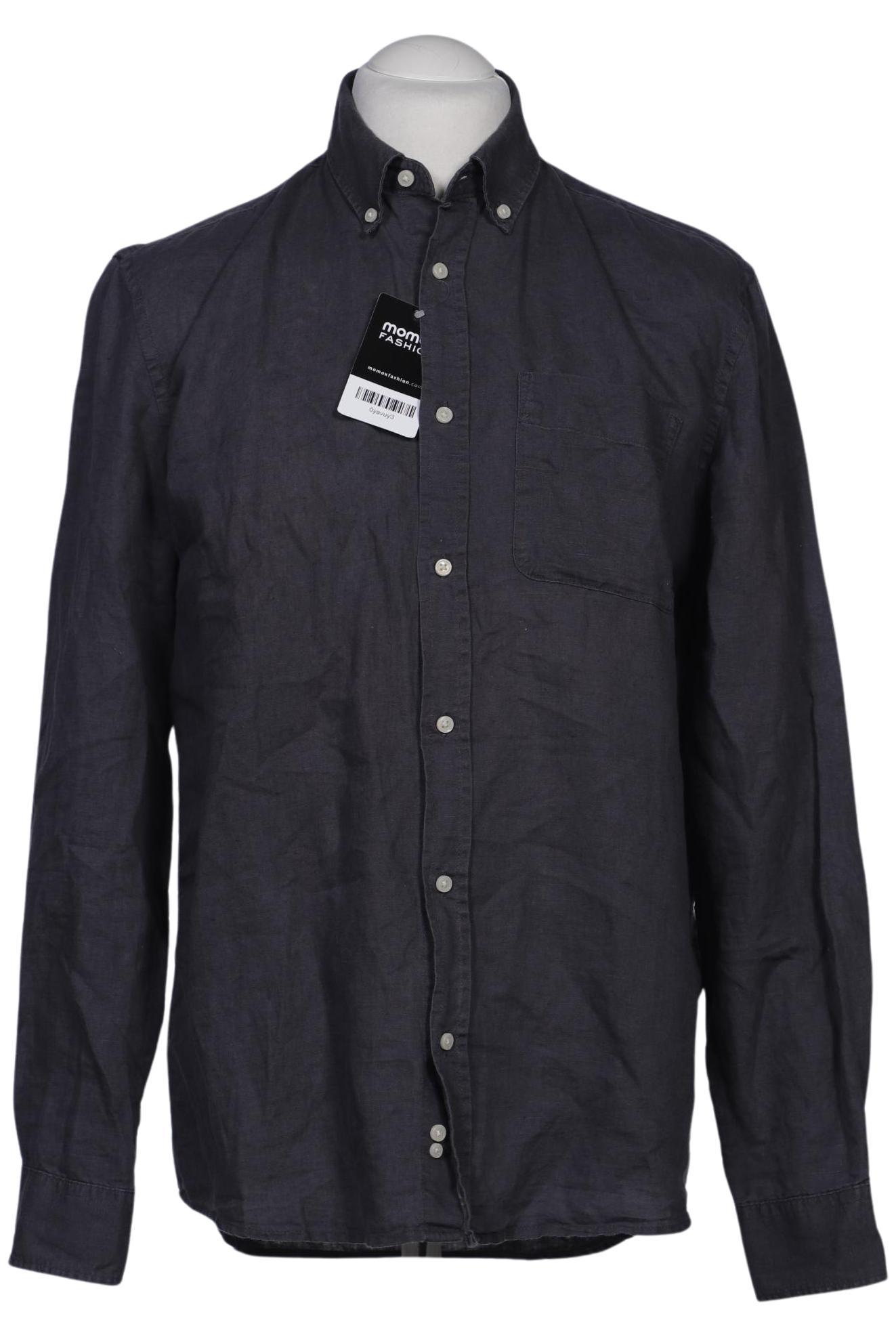 

Zara Herren Hemd, marineblau, Gr. 48