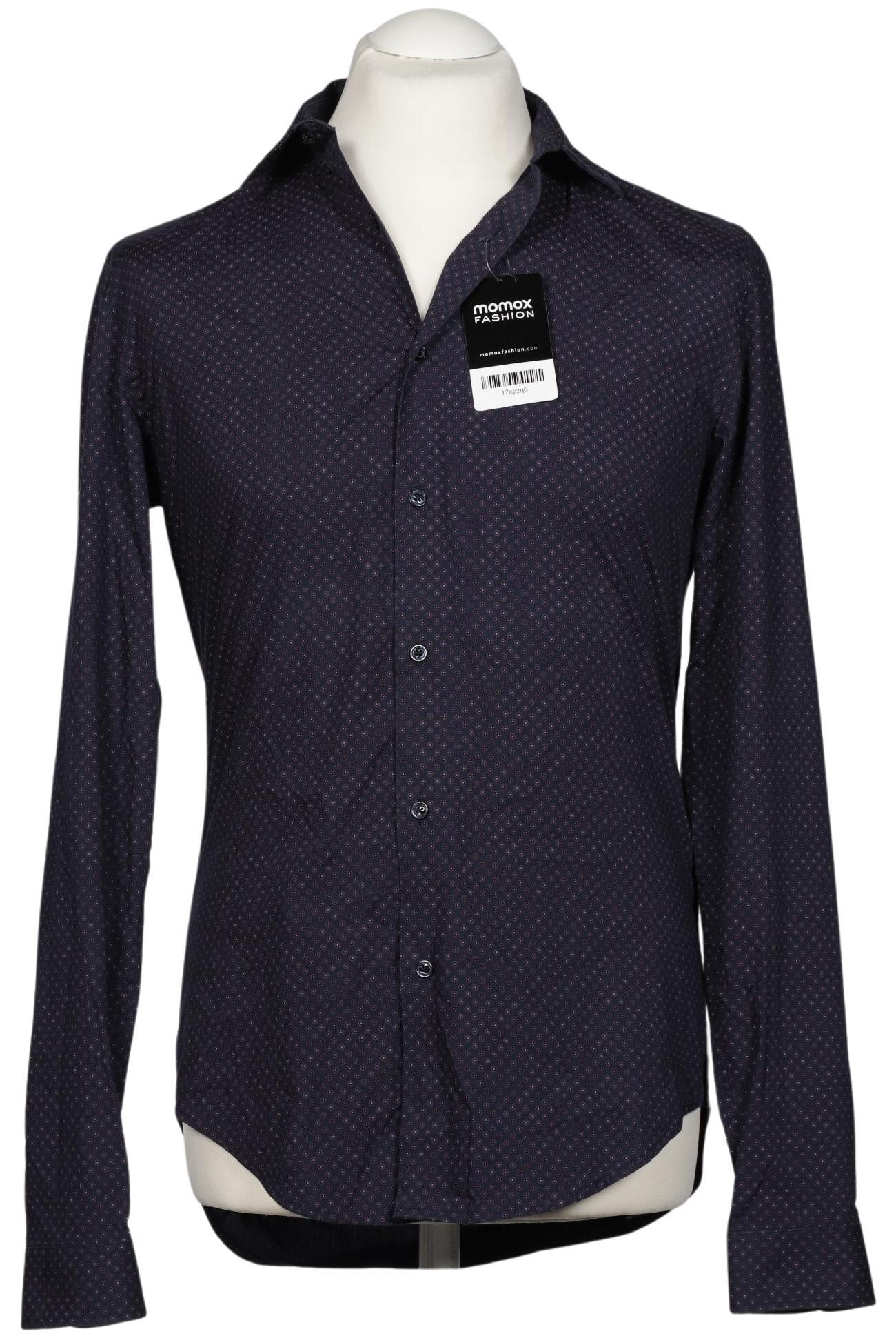 

Zara Herren Hemd, marineblau, Gr. 48