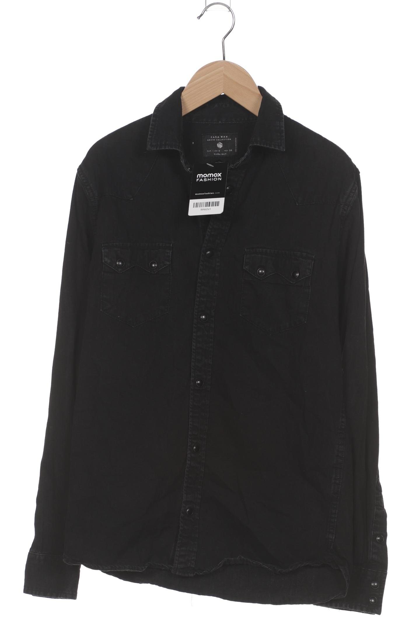 

Zara Herren Hemd, schwarz, Gr. 46