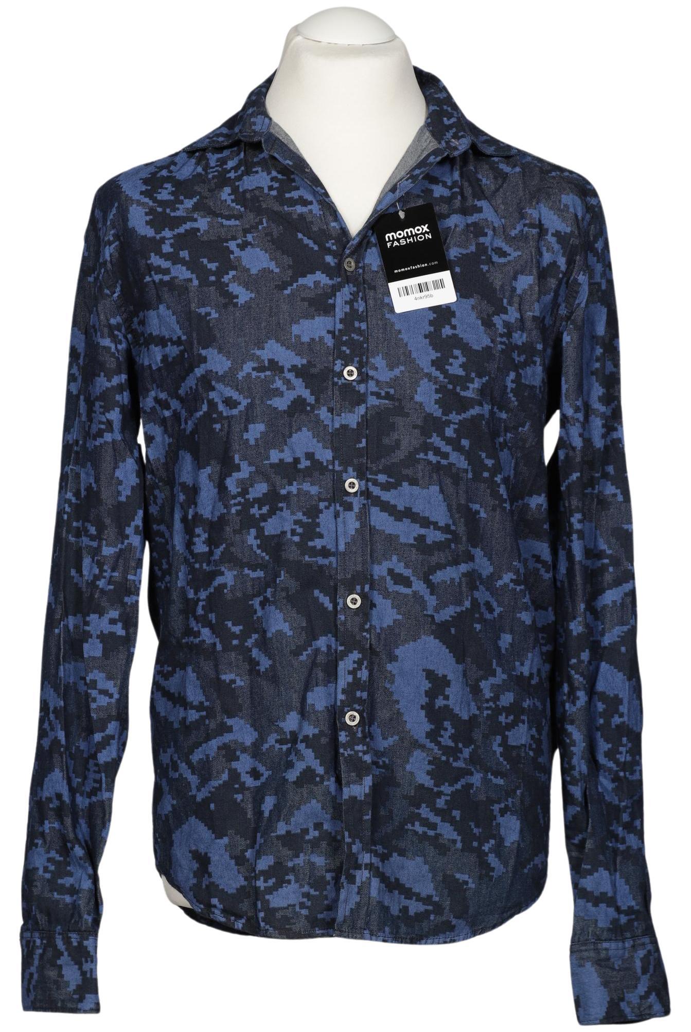 

Zara Herren Hemd, marineblau, Gr. 48