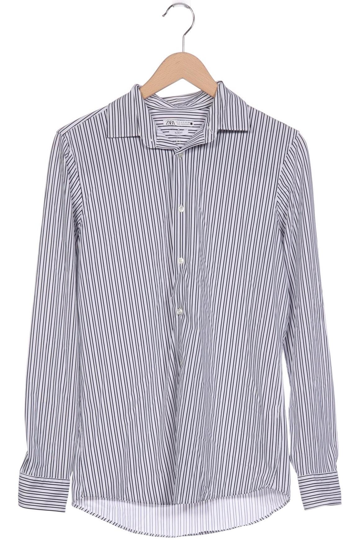 

Zara Herren Hemd, marineblau, Gr. 46