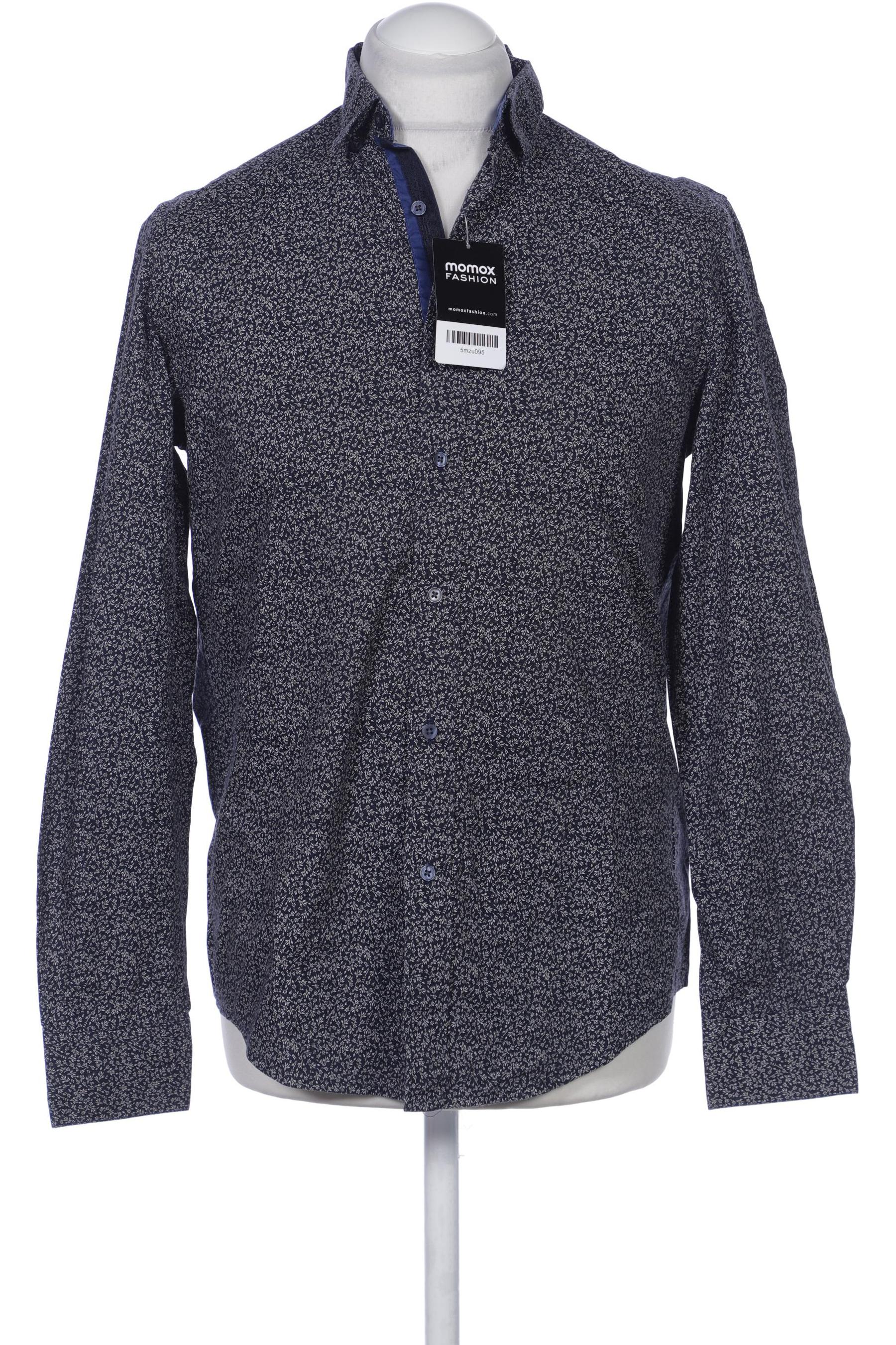 

Zara Herren Hemd, marineblau, Gr. 48
