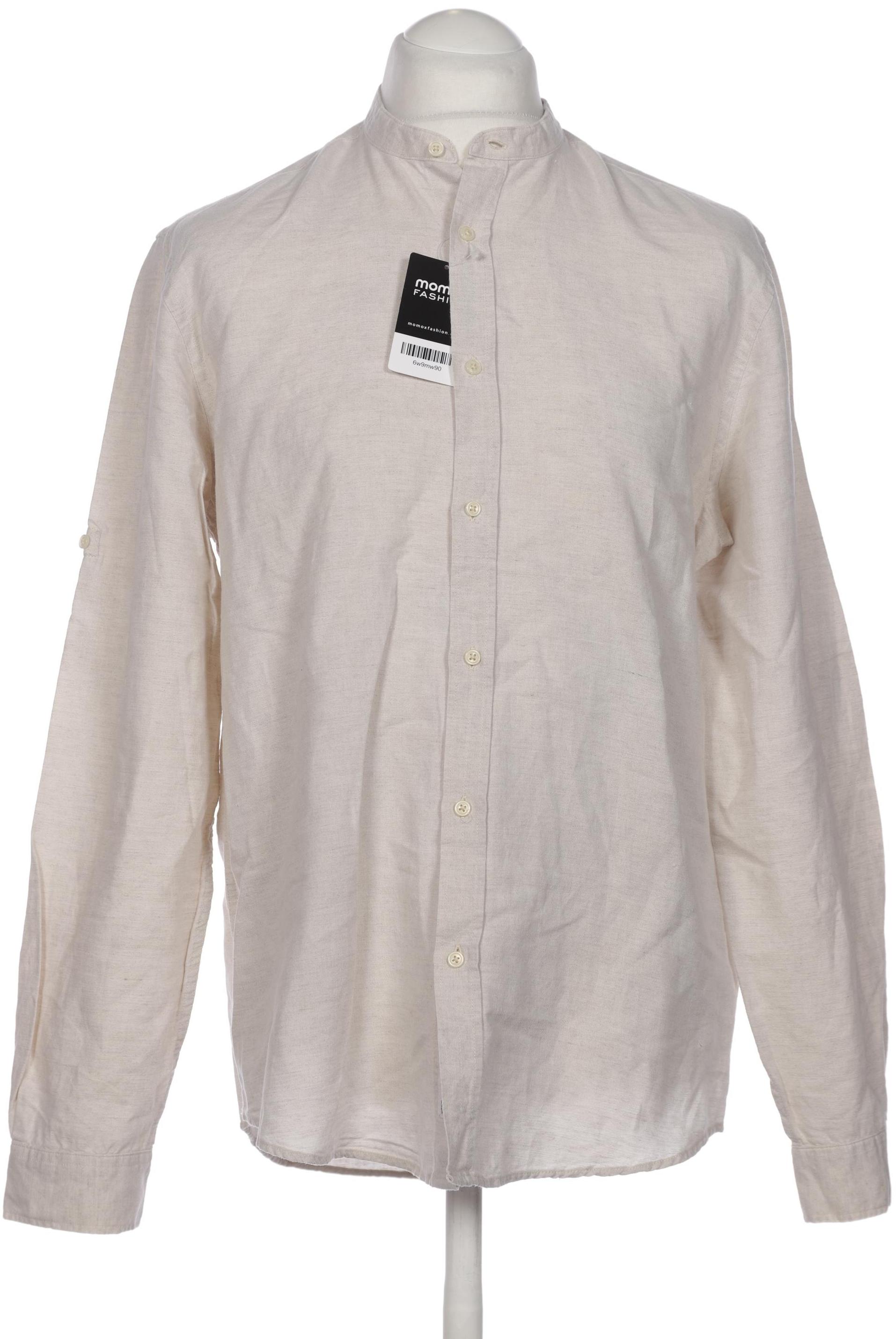 

Zara Herren Hemd, beige, Gr. 52