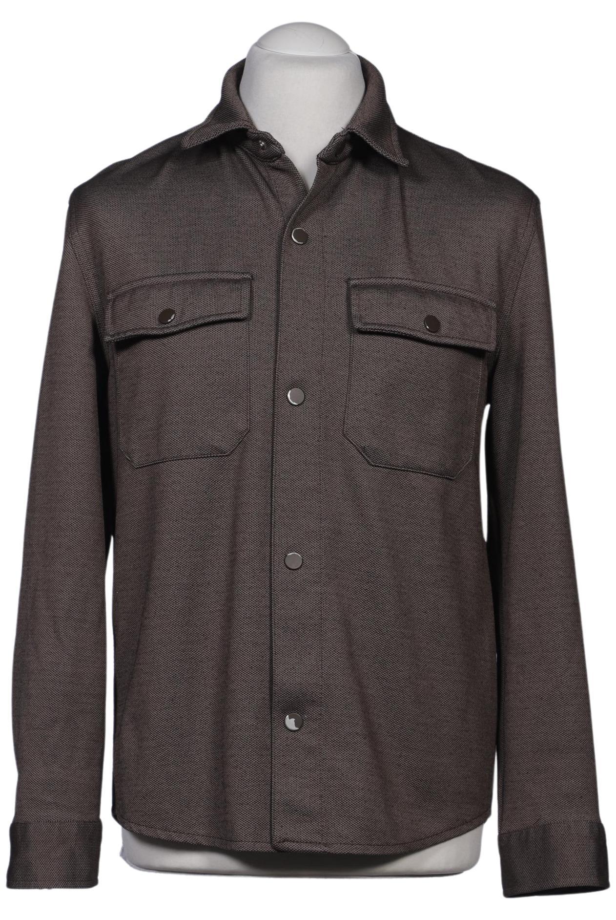 Thumbnail - Zara Herren Hemd, braun, Gr. 48