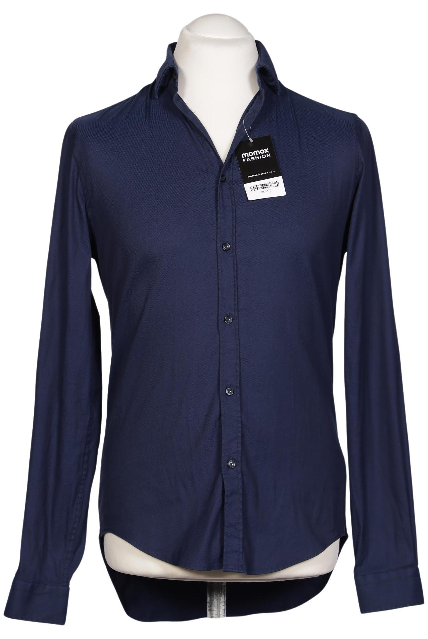 

Zara Herren Hemd, marineblau, Gr. 48