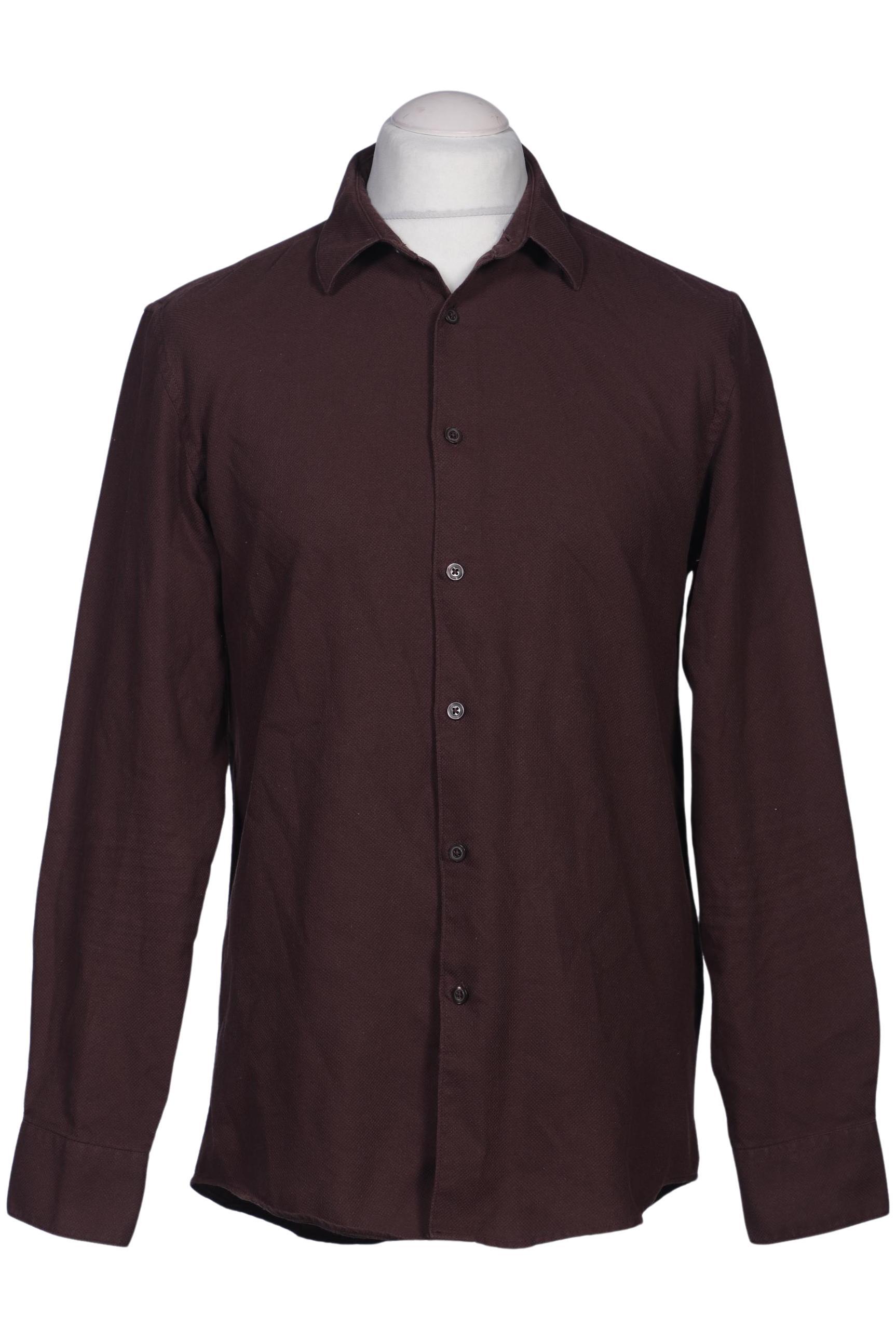 Thumbnail - Zara Herren Hemd, bordeaux, Gr. 52