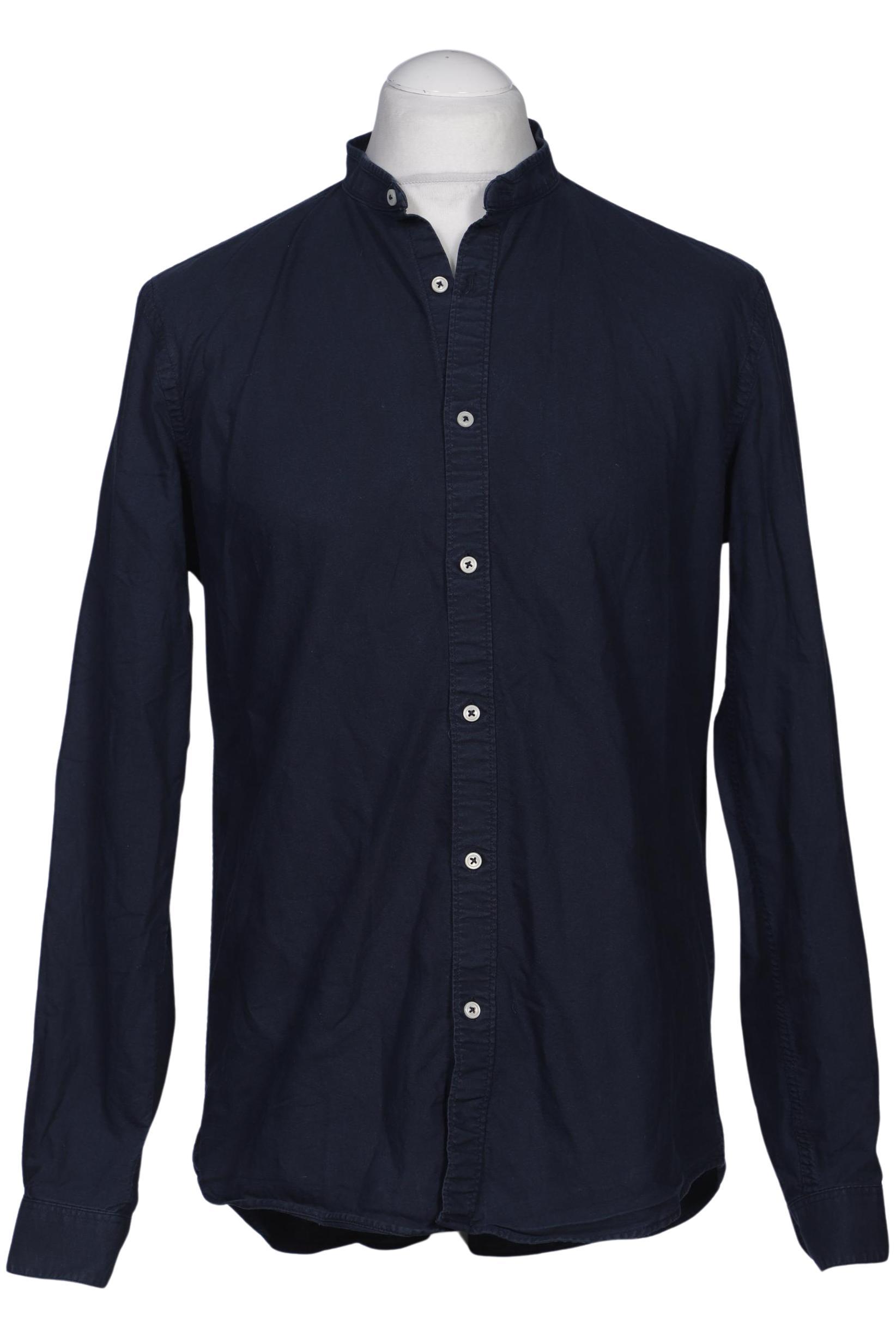 

Zara Herren Hemd, marineblau, Gr. 48