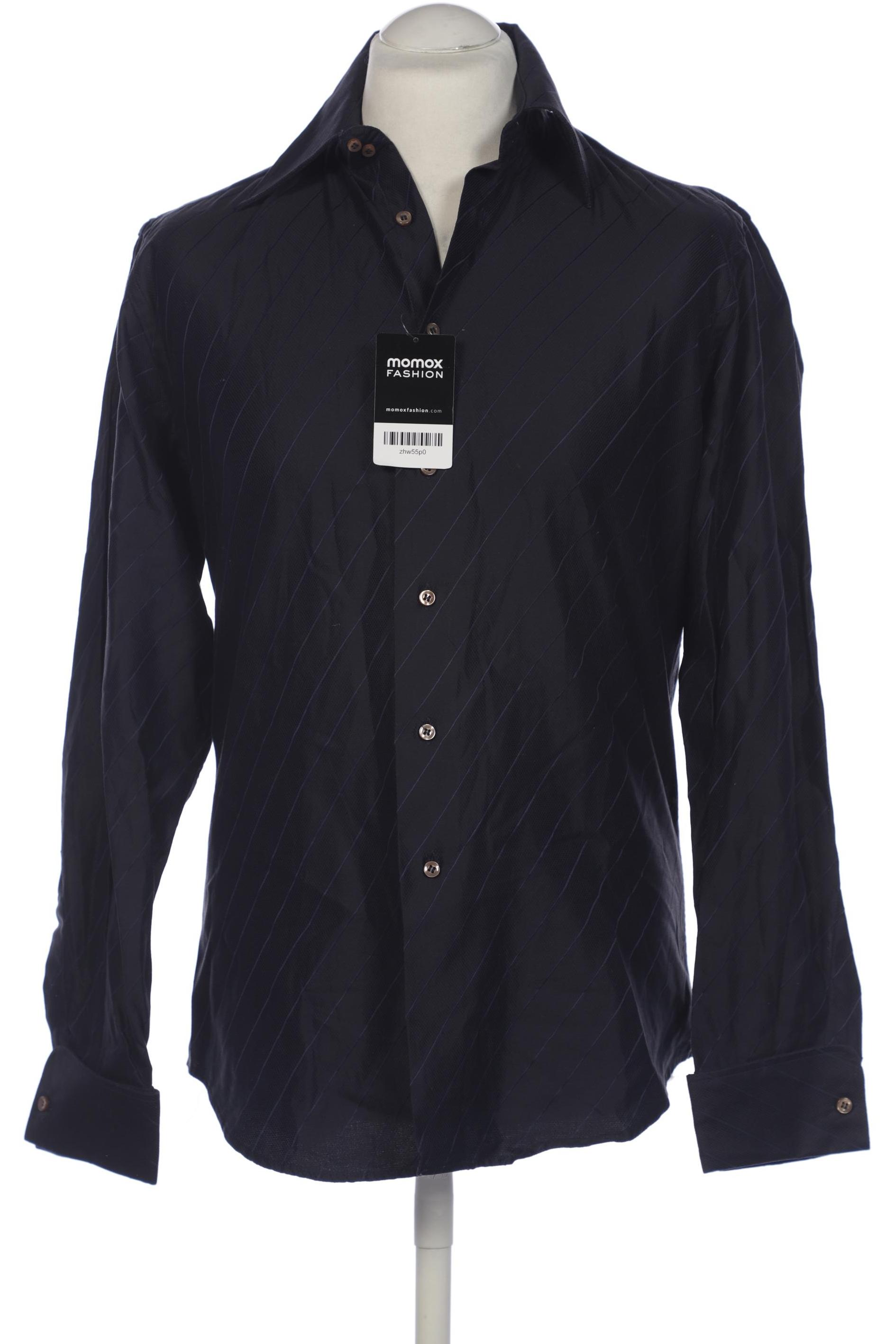 

Zara Herren Hemd, marineblau, Gr. 48