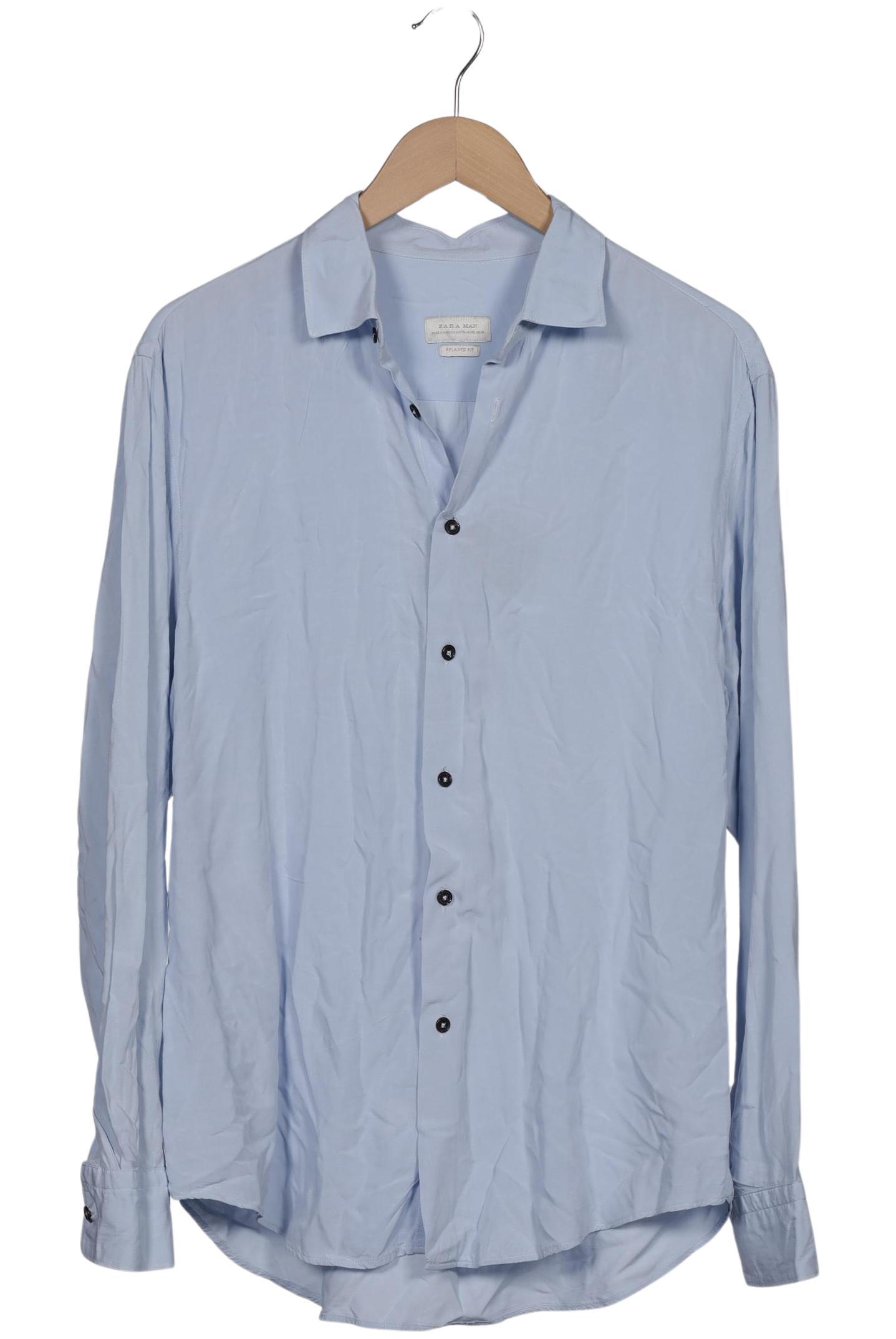 Thumbnail - Zara Herren Hemd, hellblau, Gr. 56