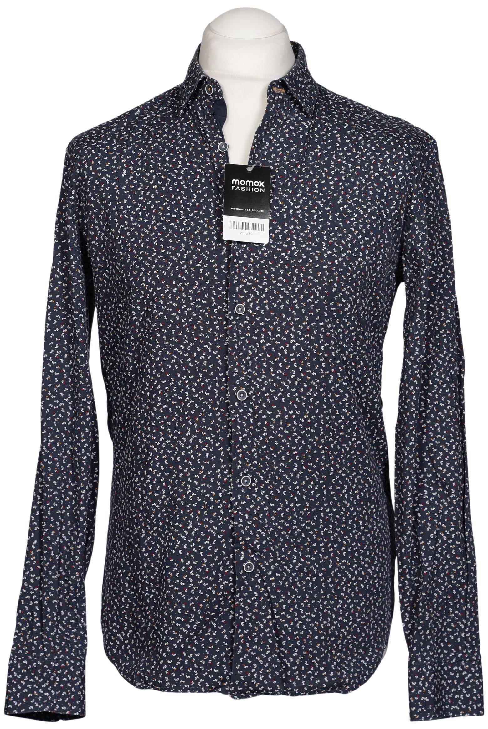 

Zara Herren Hemd, marineblau, Gr. 48