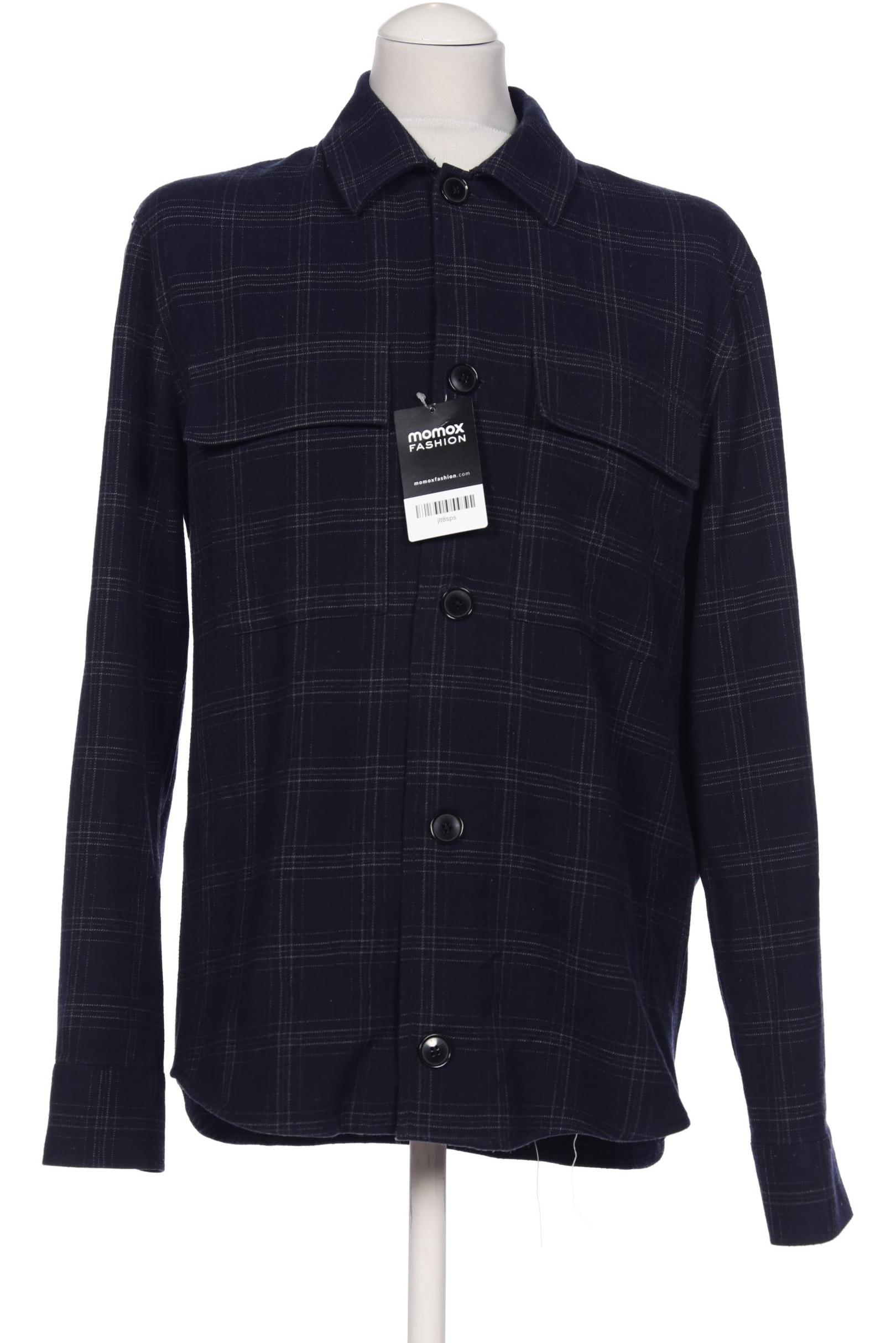 

Zara Herren Hemd, marineblau, Gr. 46