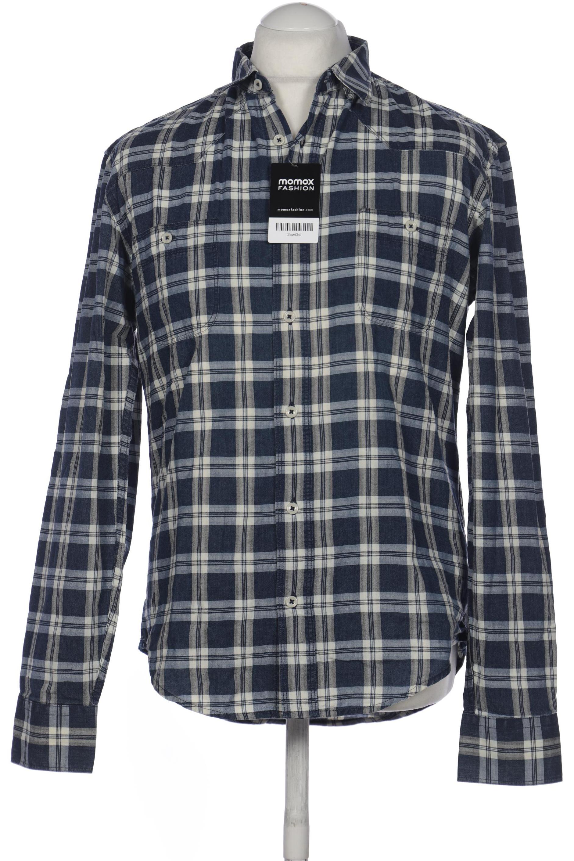 

Zara Herren Hemd, marineblau, Gr. 52