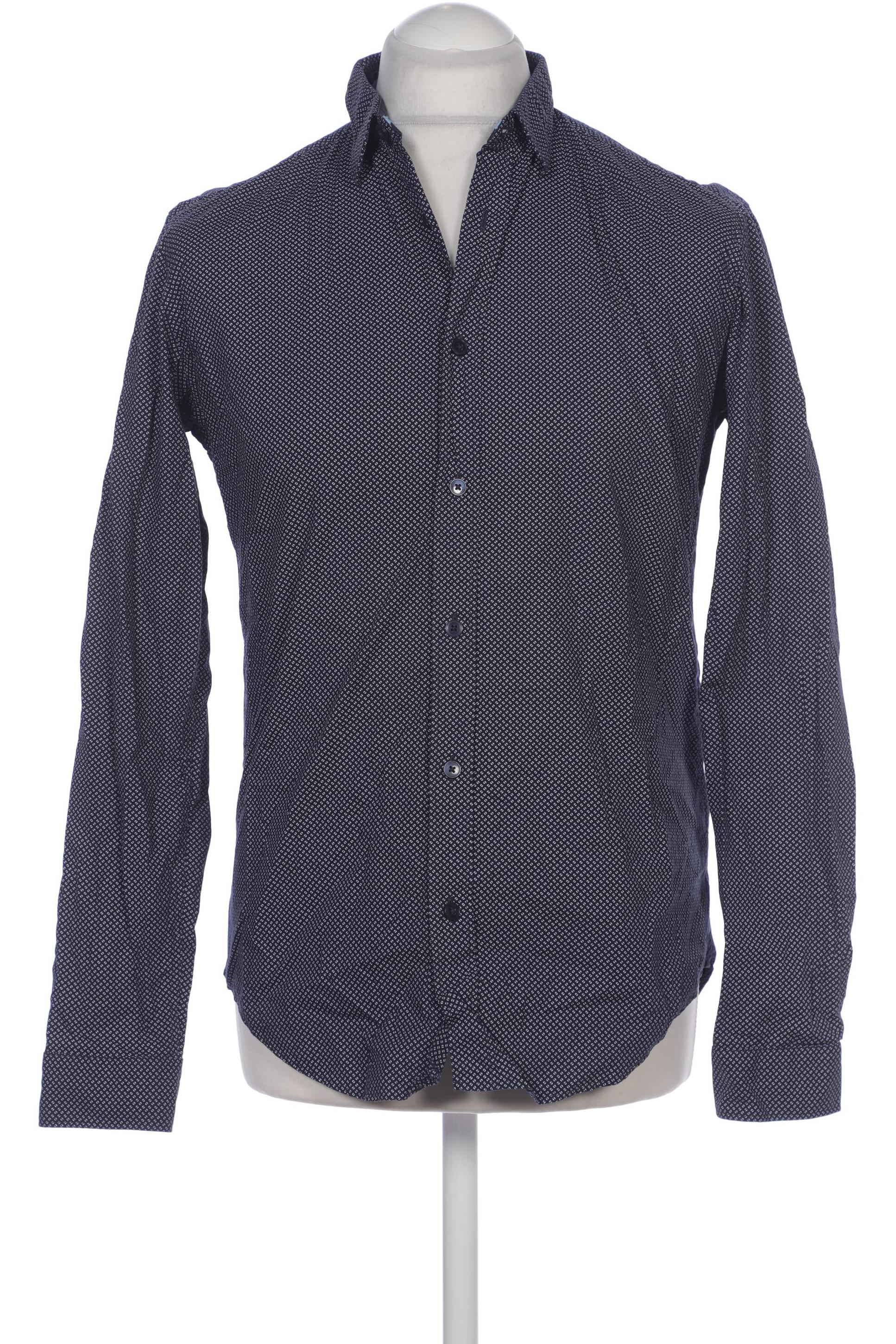 

Zara Herren Hemd, marineblau, Gr. 48