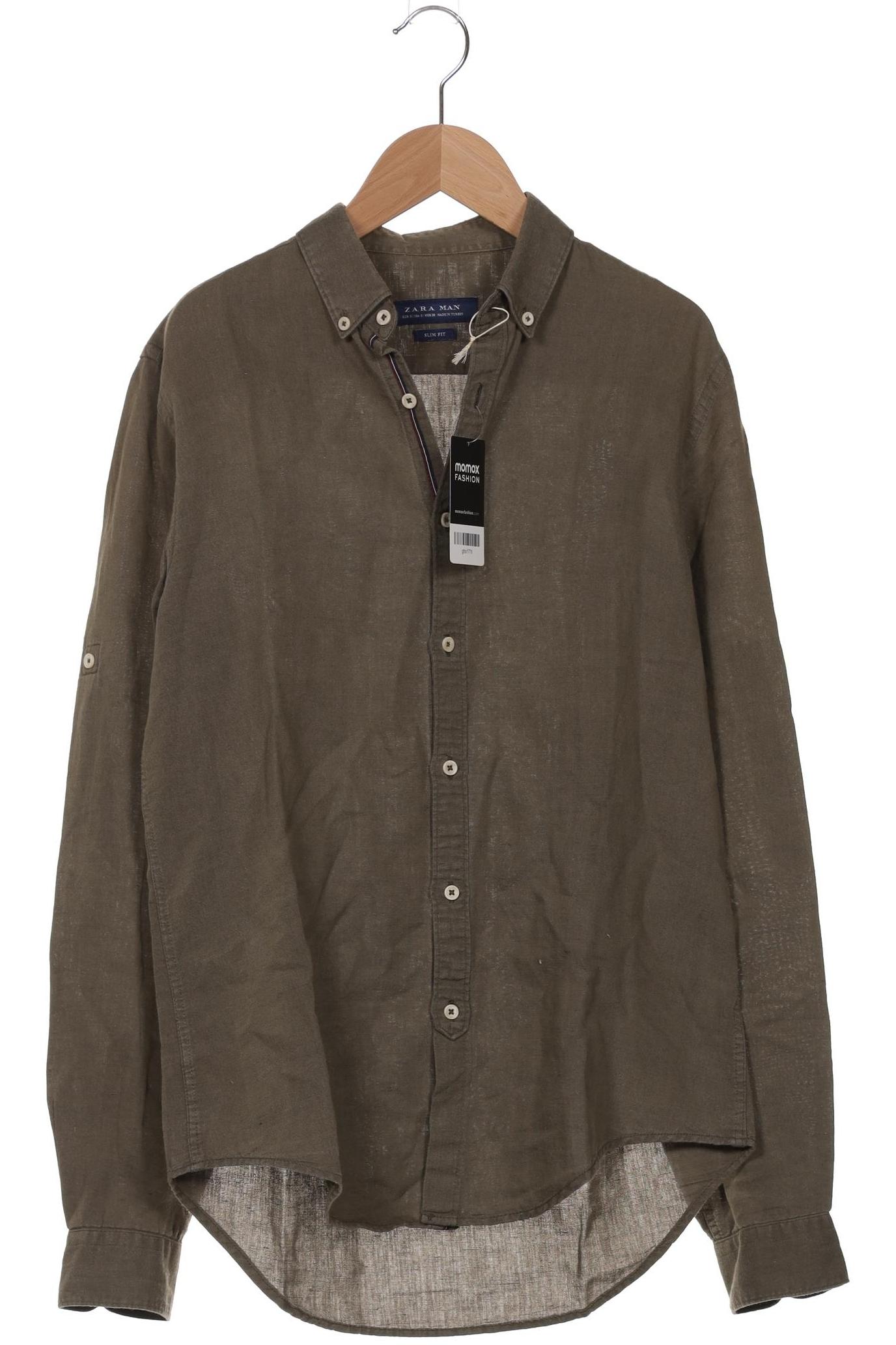

Zara Herren Hemd, grün, Gr. 46