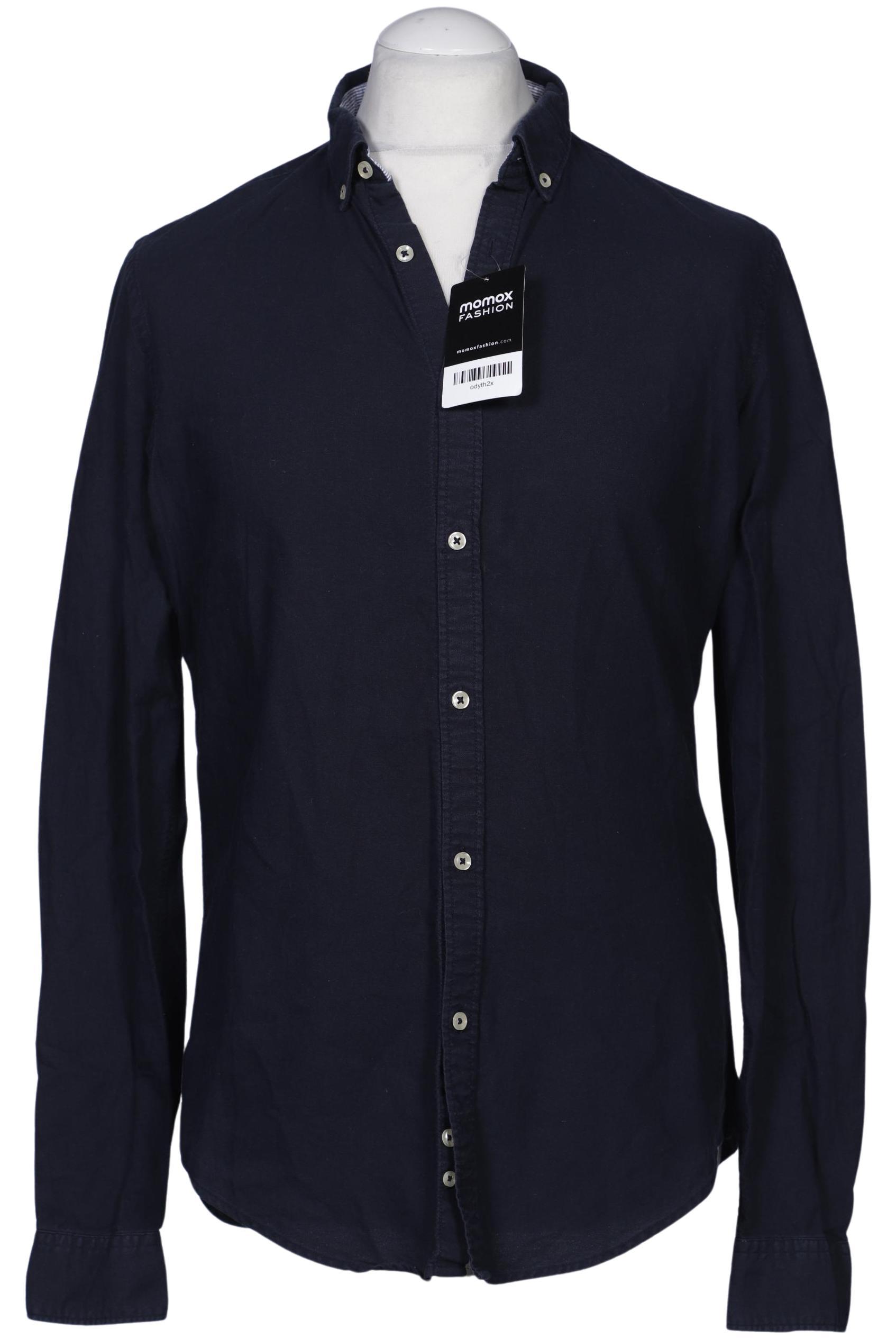 

Zara Herren Hemd, marineblau, Gr. 48