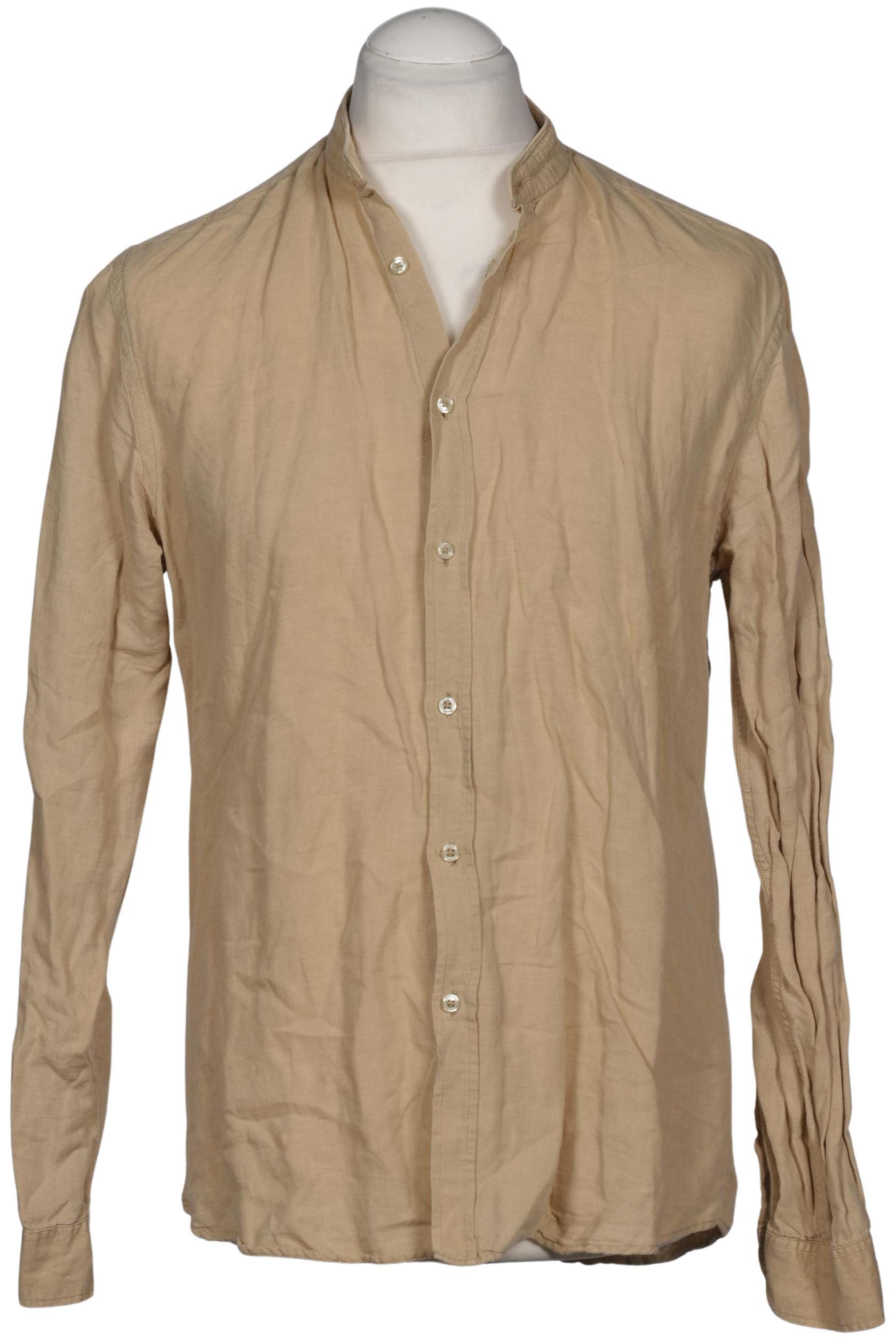 

Zara Herren Hemd, beige, Gr. 48