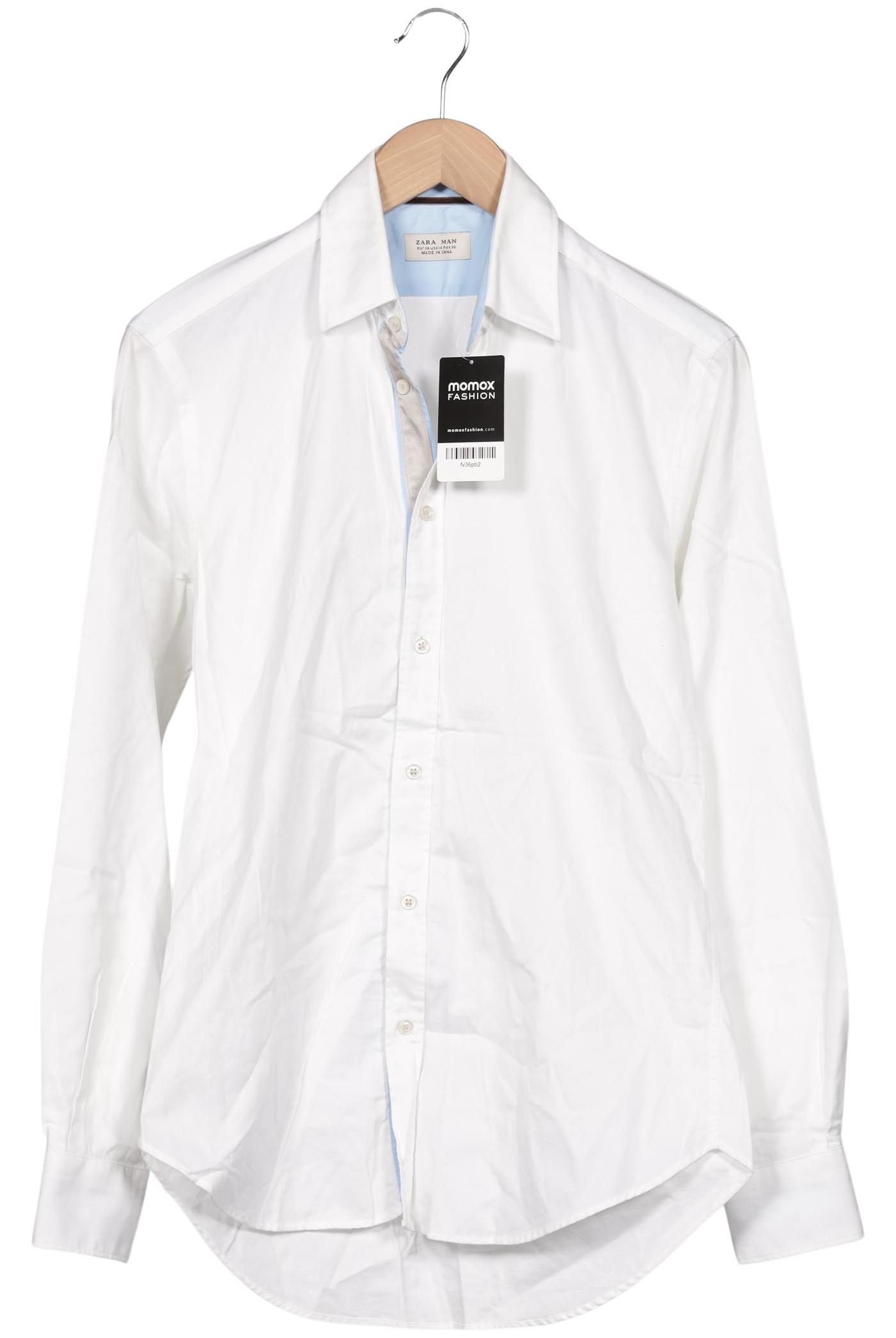 Thumbnail - Zara Herren Hemd, weiß, Gr. 46