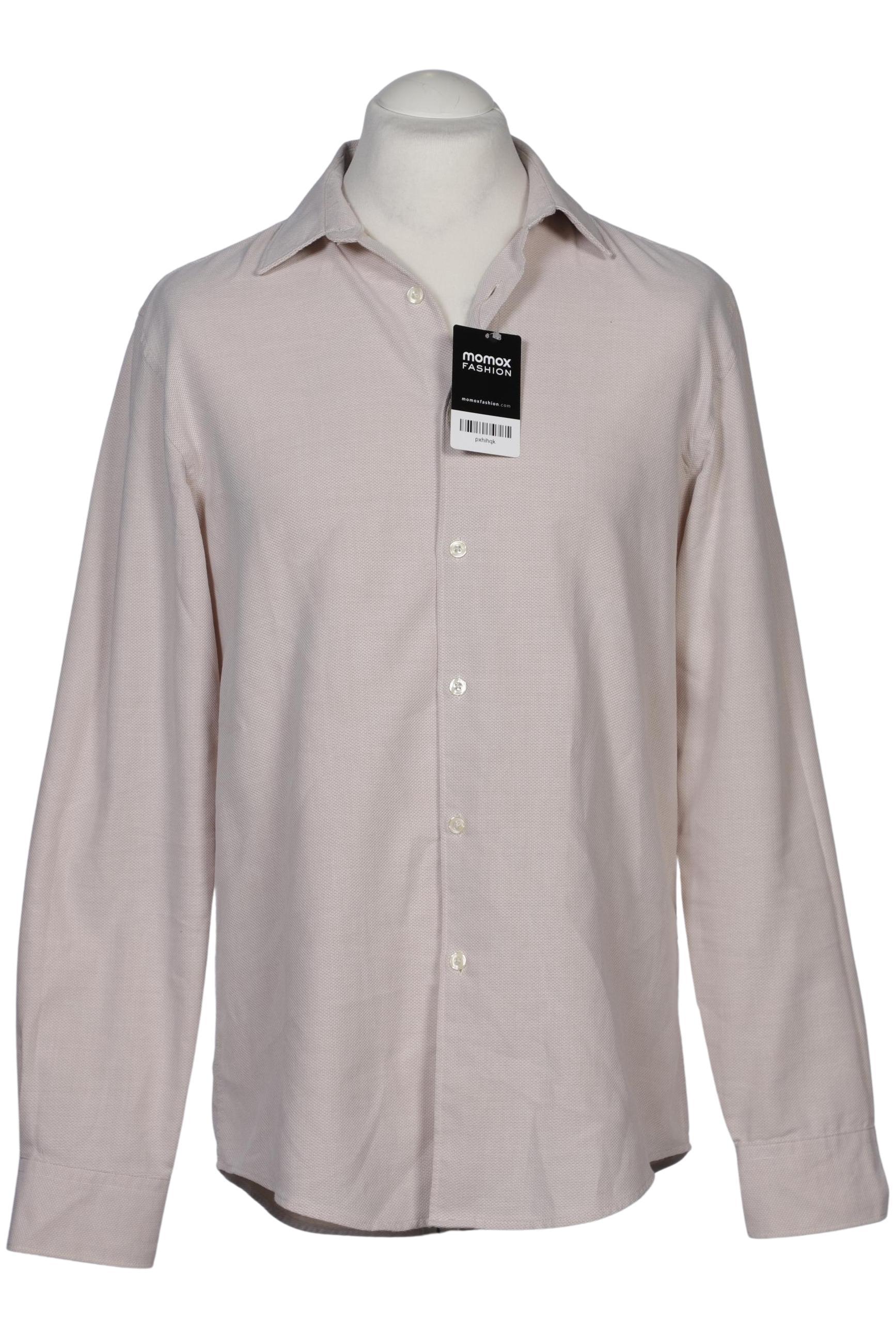 

Zara Herren Hemd, beige, Gr. 52