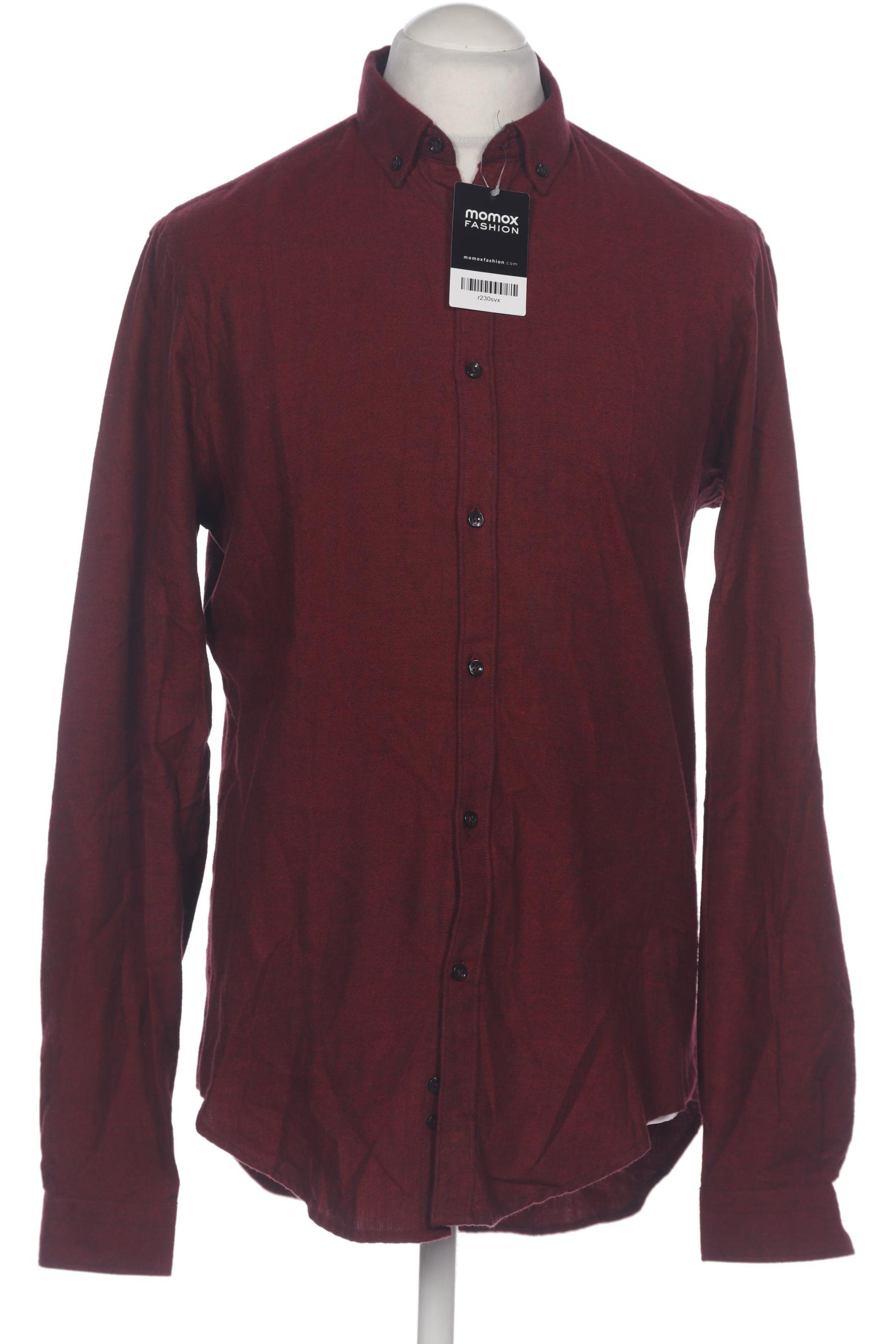 

Zara Herren Hemd, bordeaux, Gr. 48