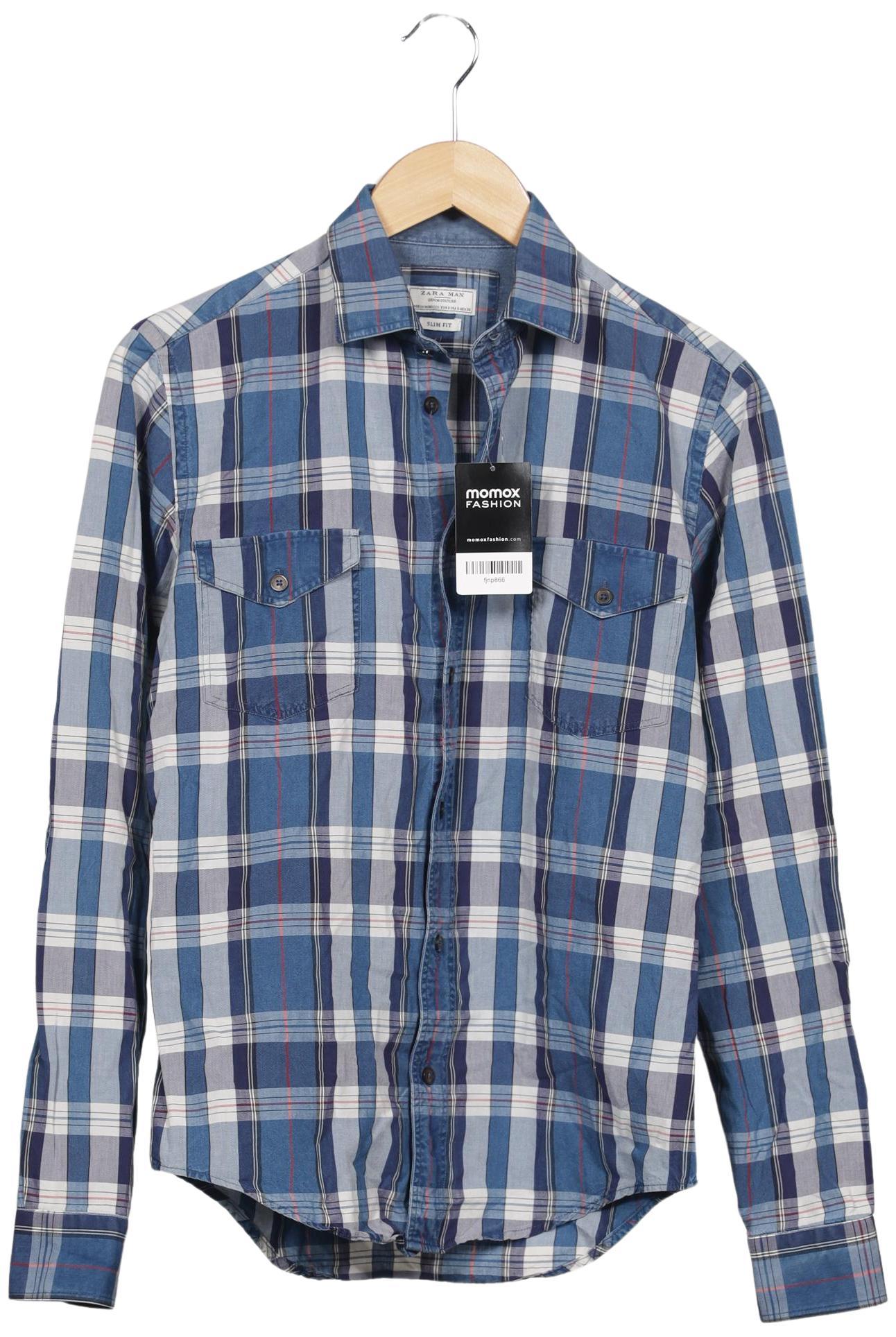 Thumbnail - Zara Herren Hemd, mehrfarbig, Gr. 46