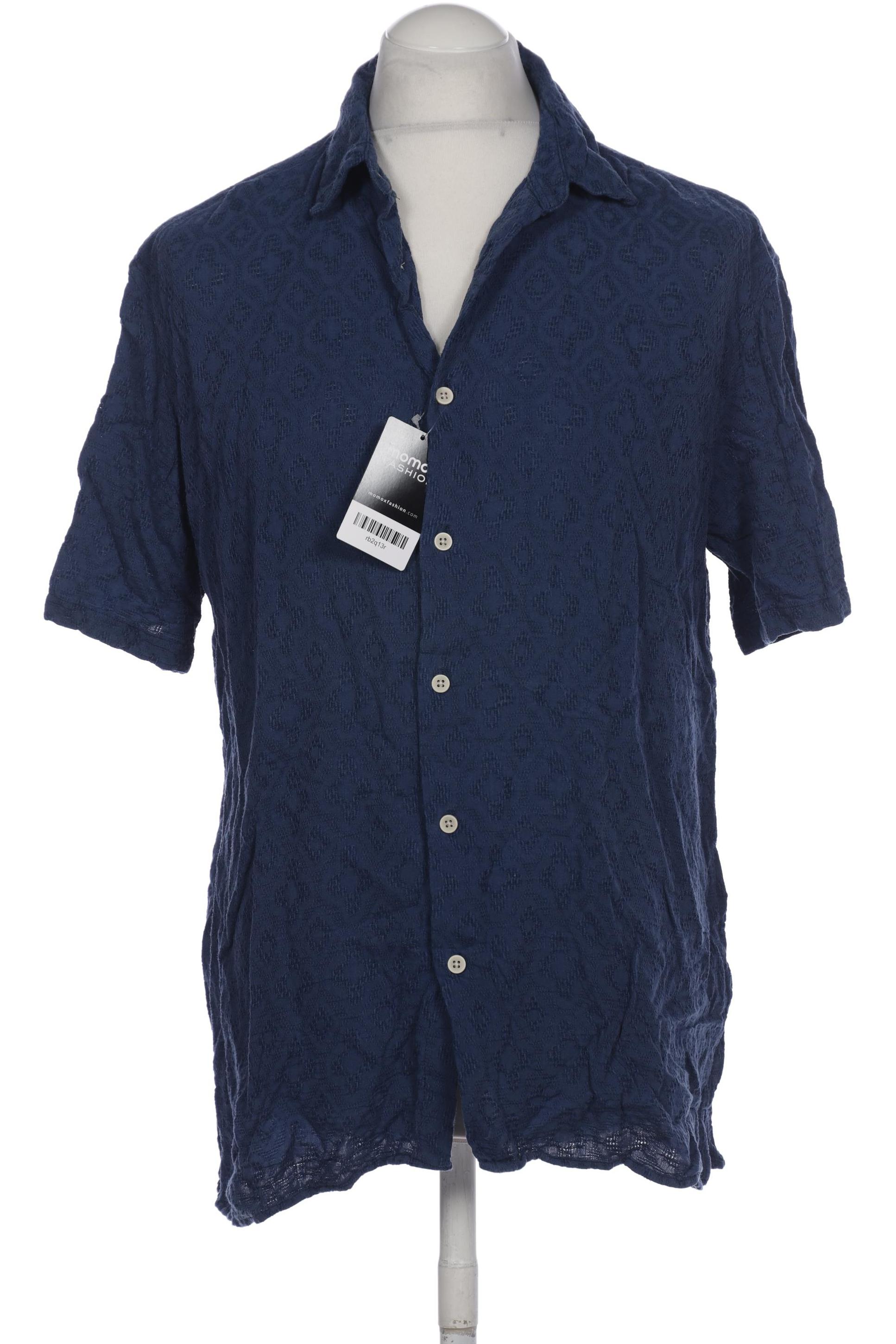 

Zara Herren Hemd, marineblau, Gr. 52