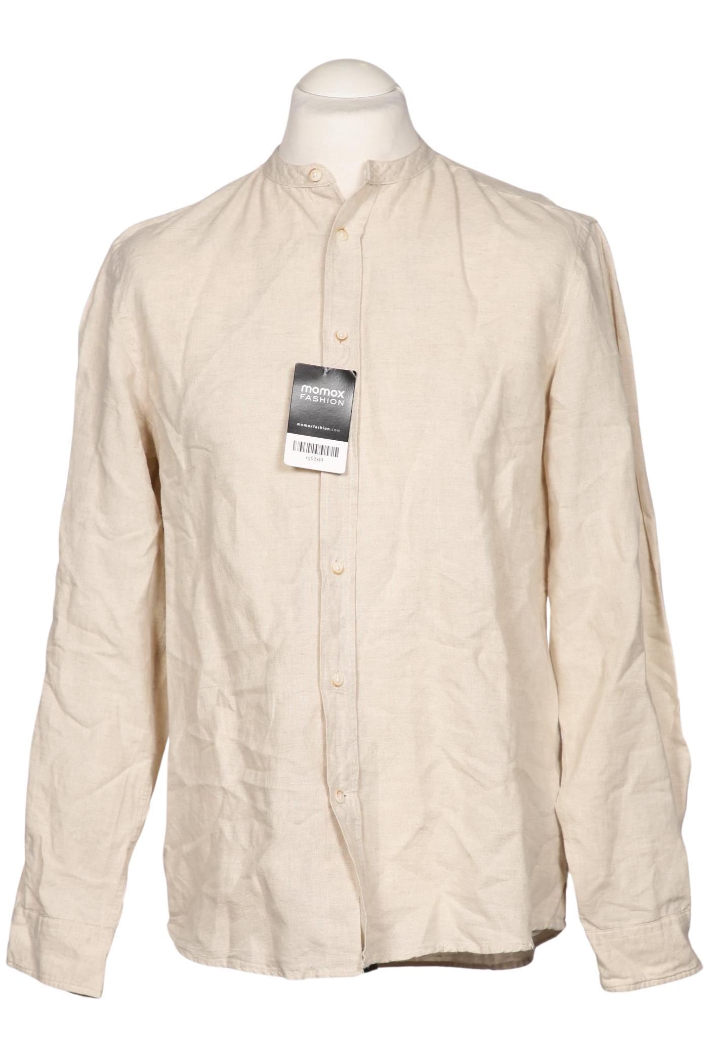 

Zara Herren Hemd, beige, Gr. 48