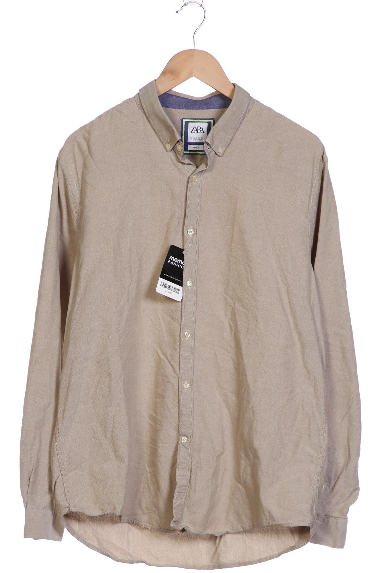 

ZARA Herren Hemd, beige