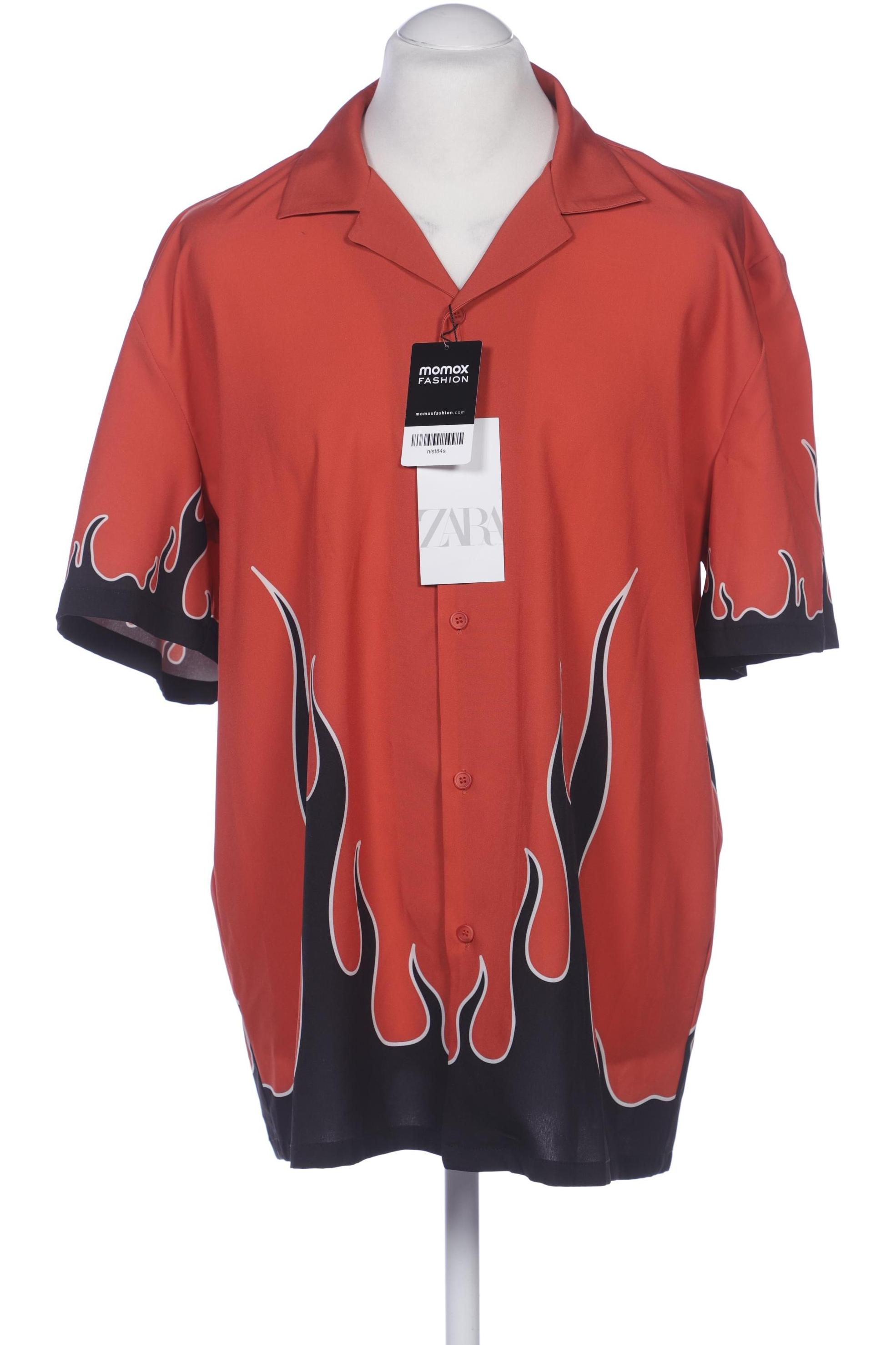 

Zara Herren Hemd, orange, Gr. 52