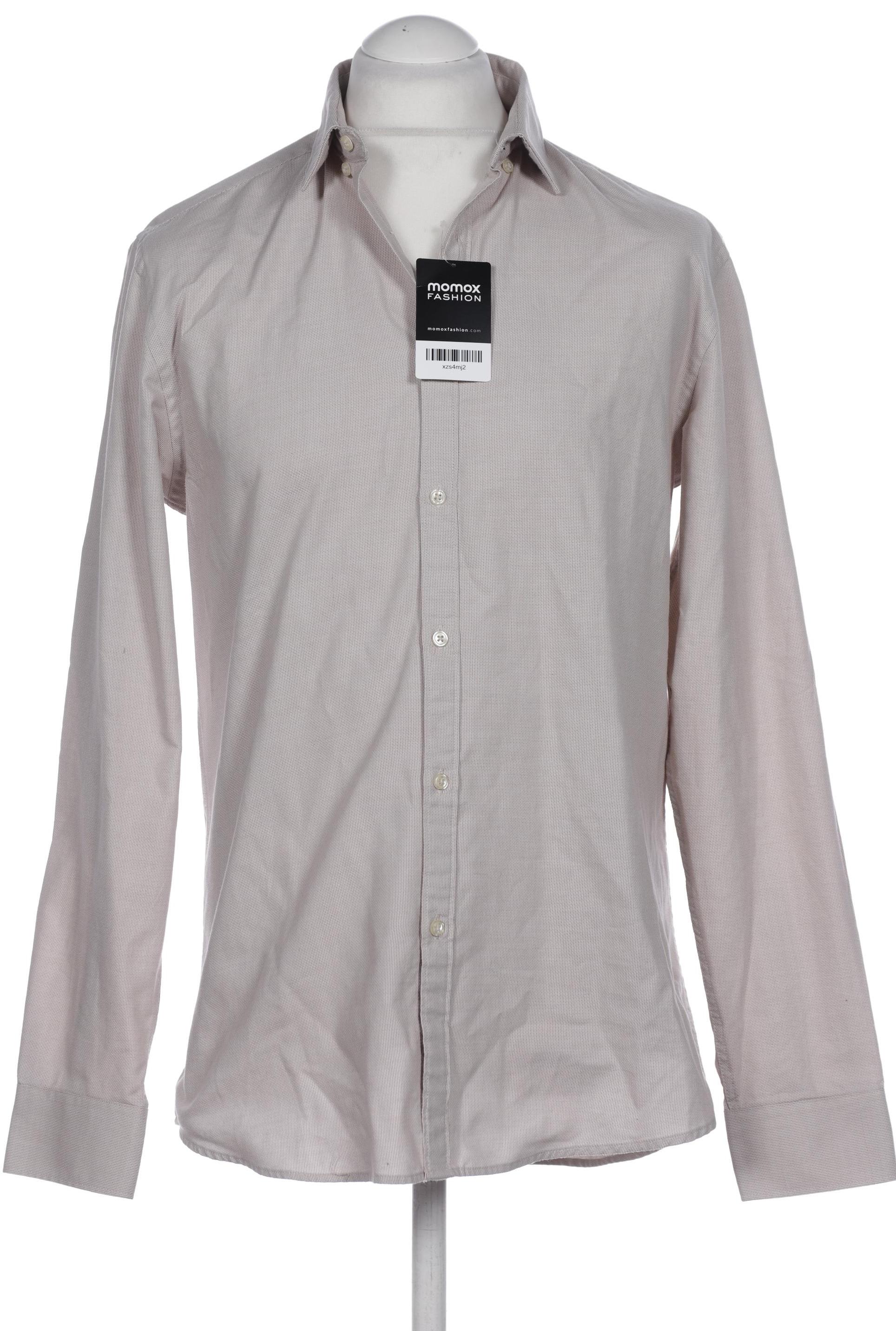 

Zara Herren Hemd, beige, Gr. 52