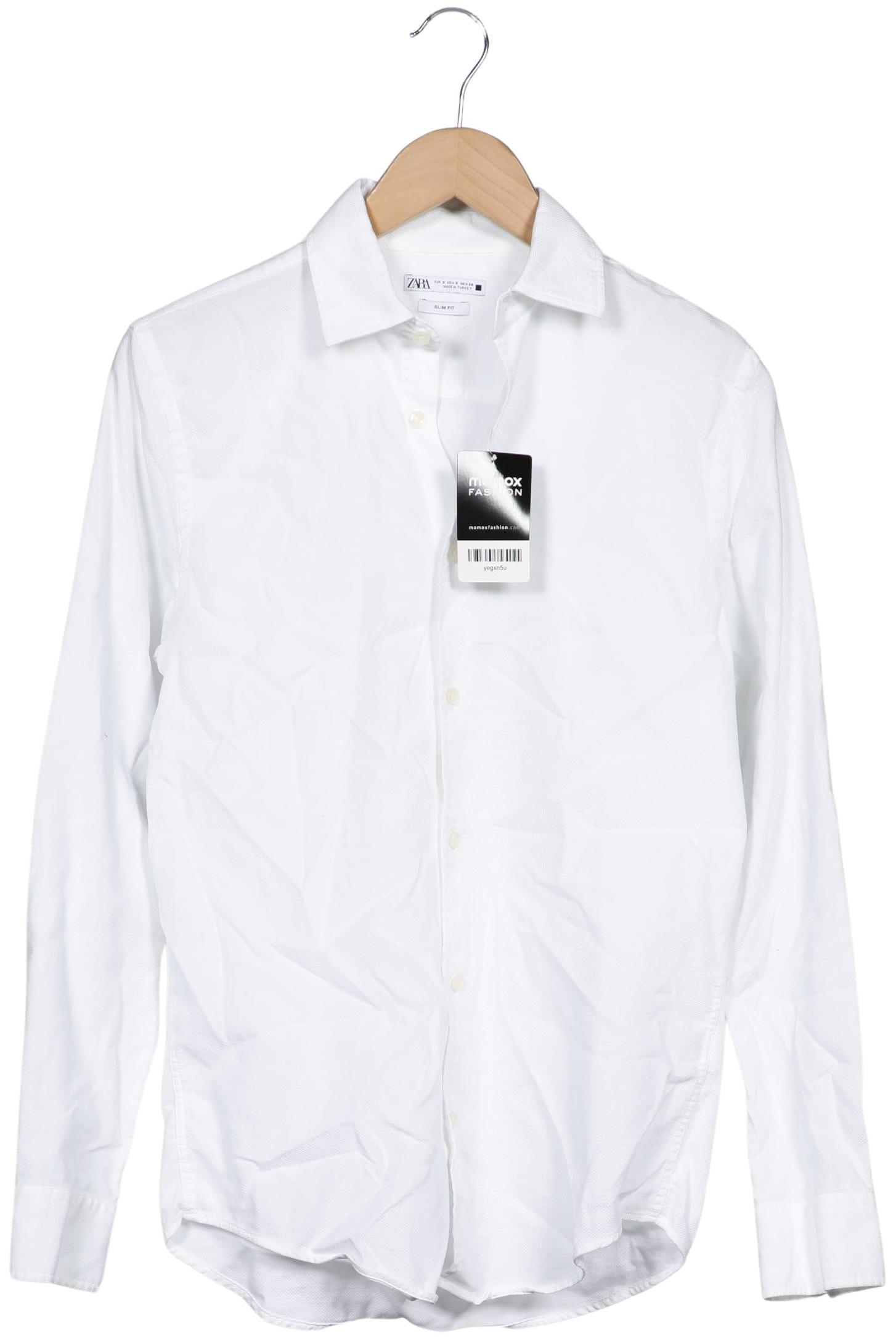 Thumbnail - Zara Herren Hemd, weiß, Gr. 46