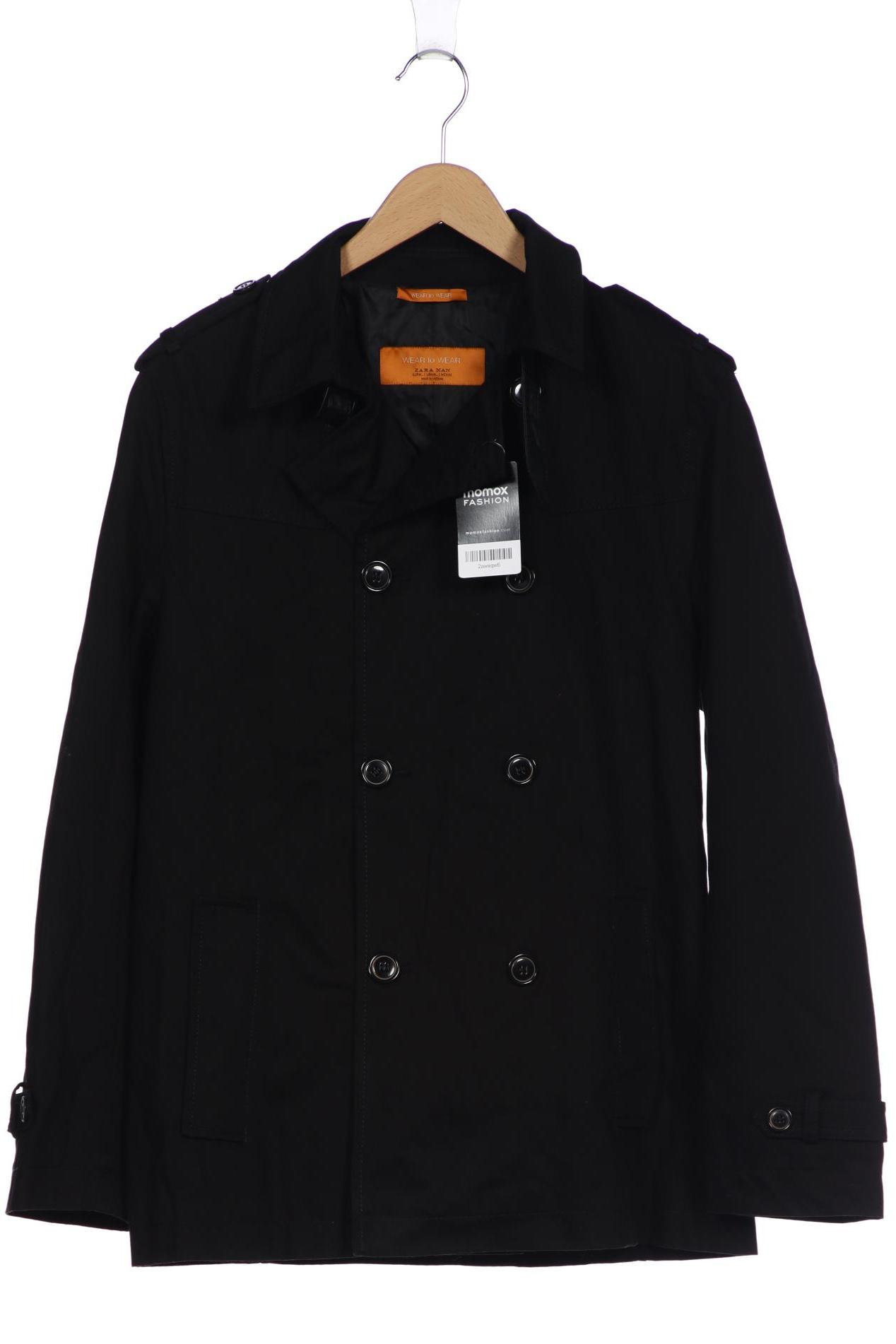 

ZARA Herren Jacke, schwarz