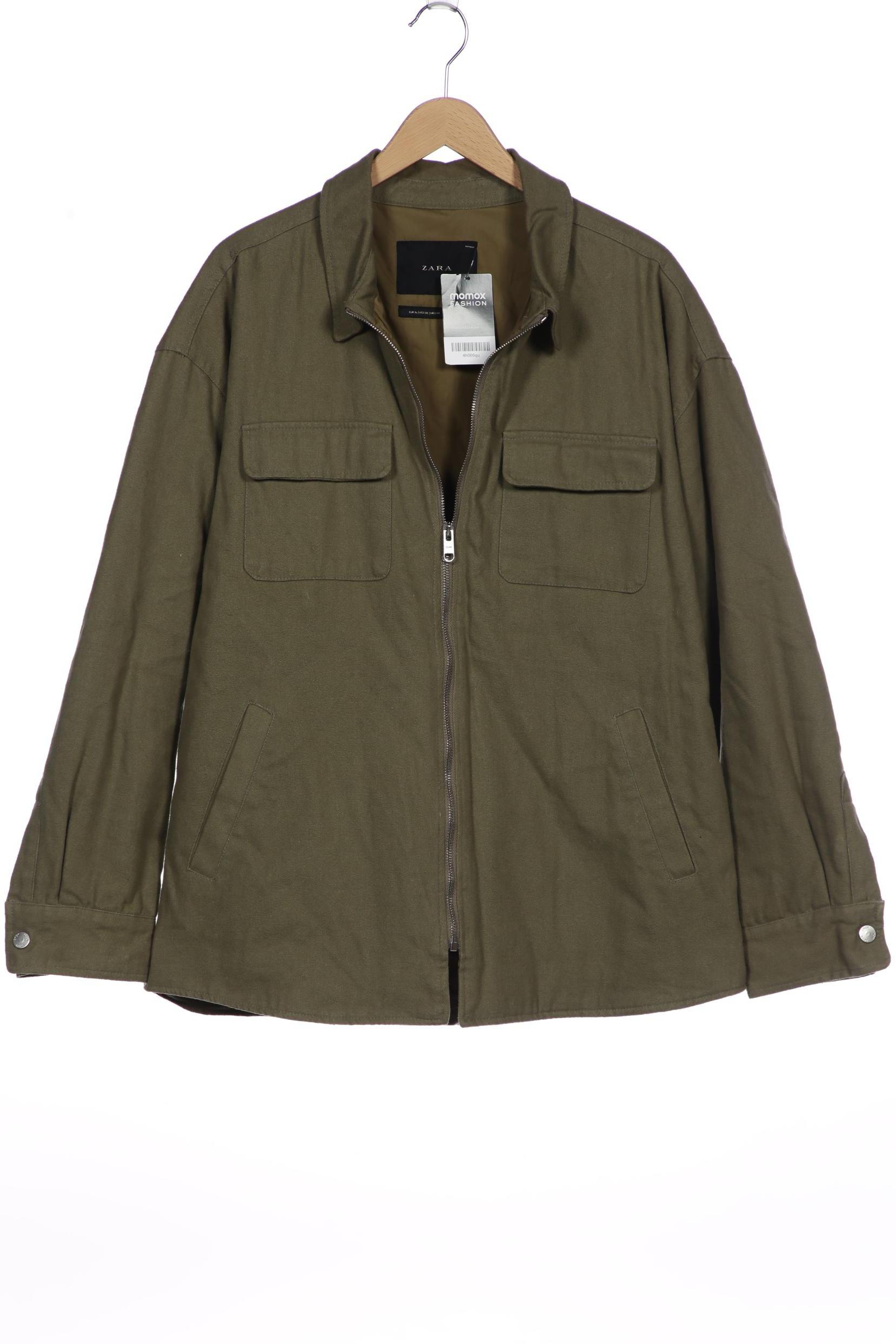 

ZARA Herren Jacke, grün
