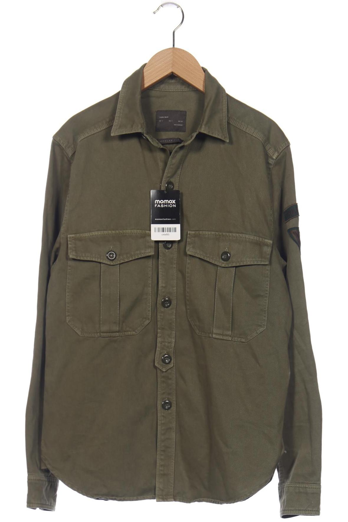 

ZARA Herren Jacke, grün