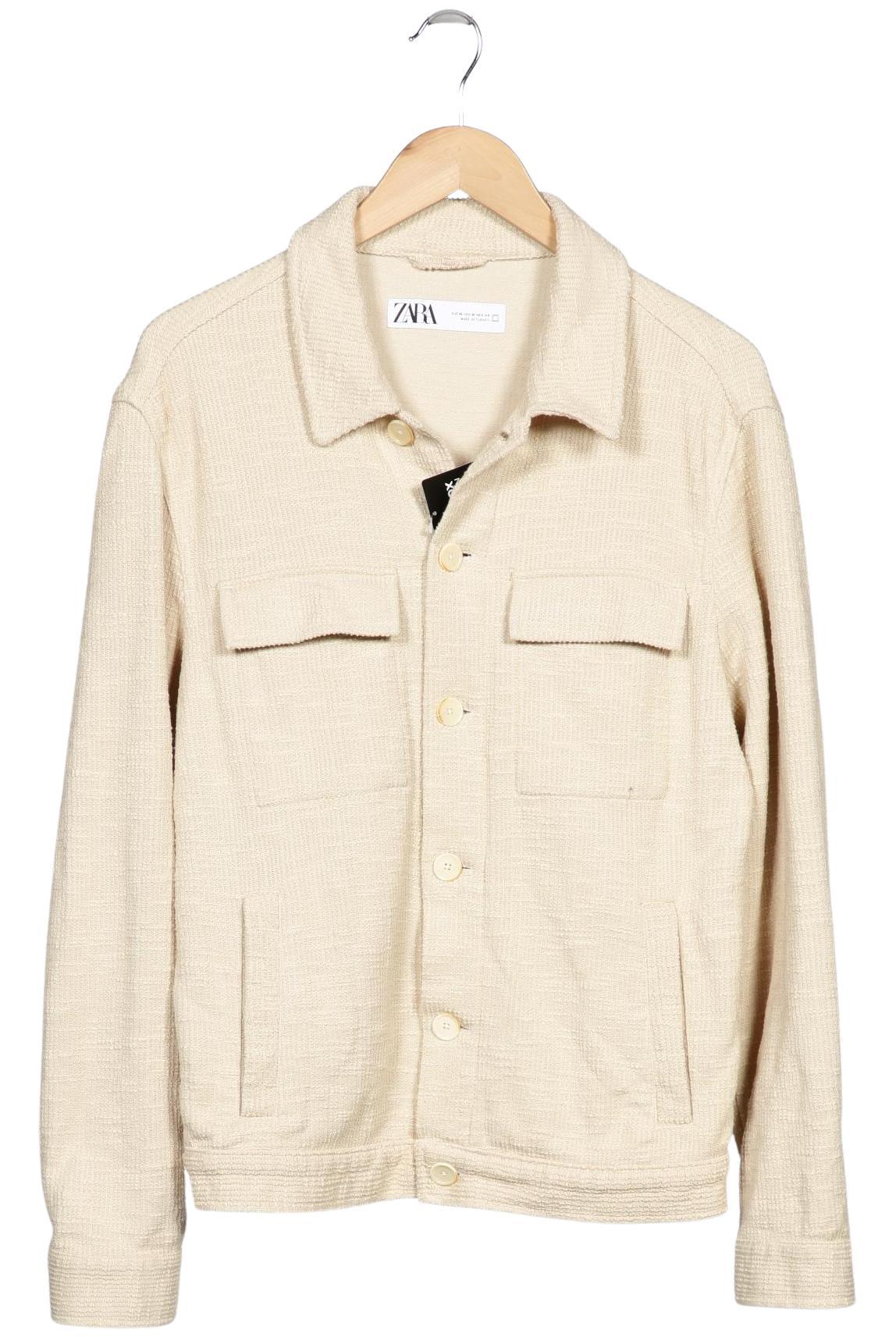 

Zara Herren Jacke, beige, Gr. 48