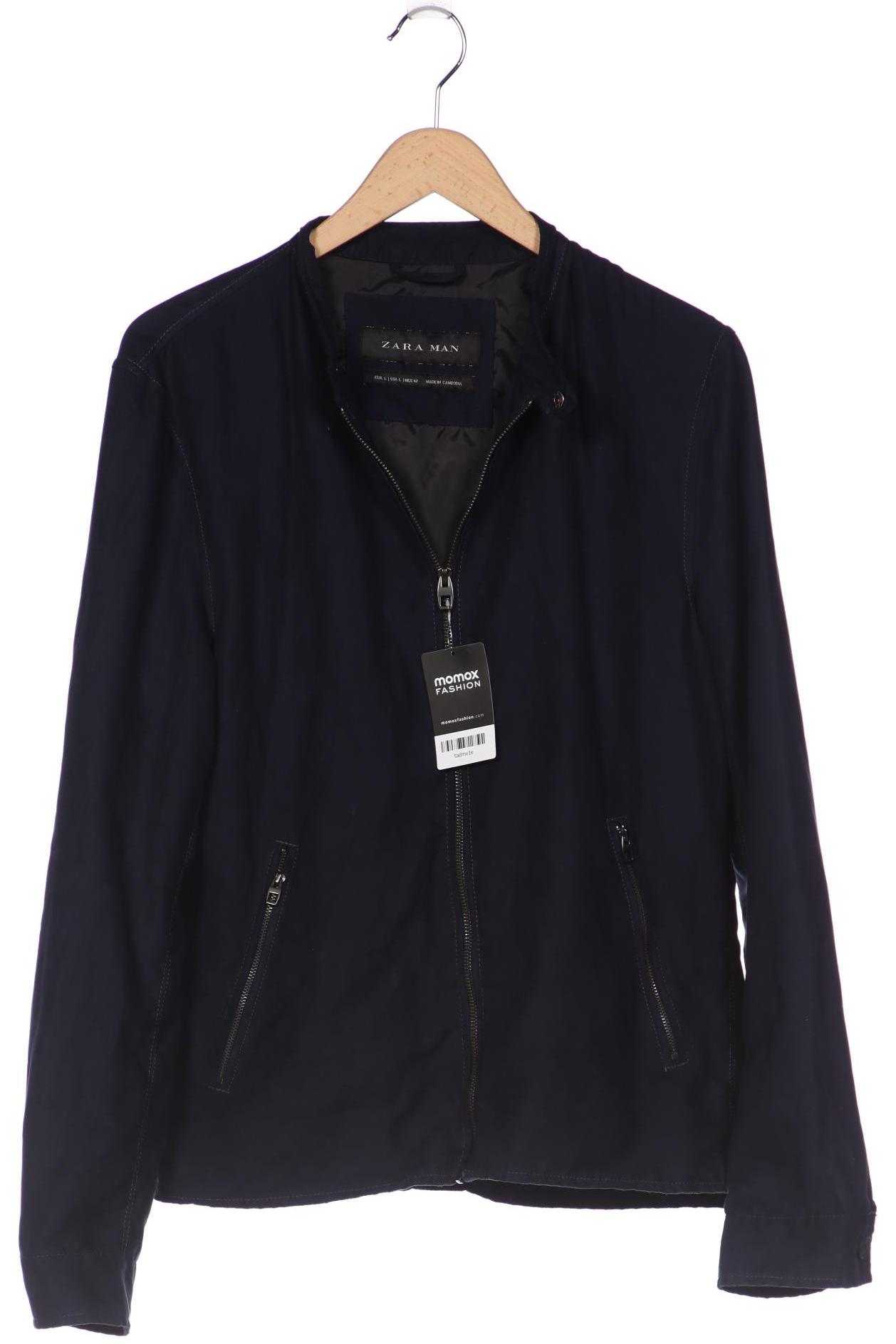 

ZARA Herren Jacke, marineblau