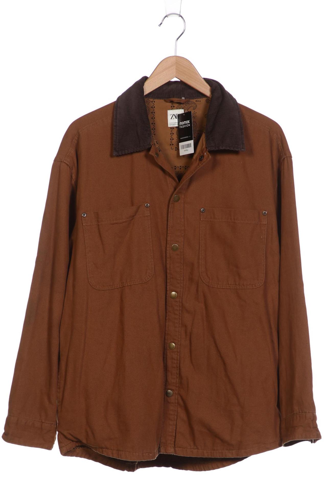 

ZARA Herren Jacke, braun