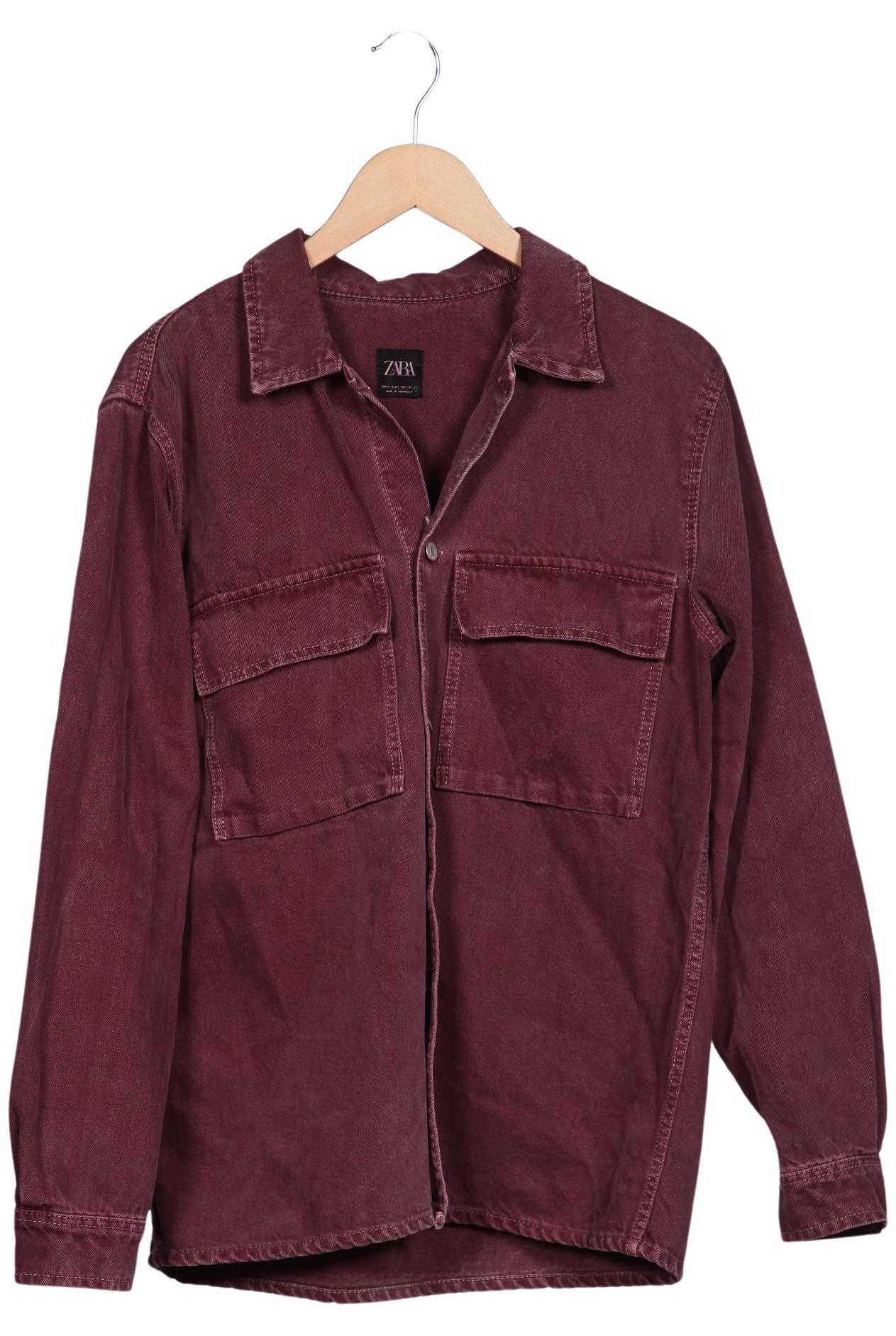 

Zara Herren Jacke, bordeaux, Gr. 52