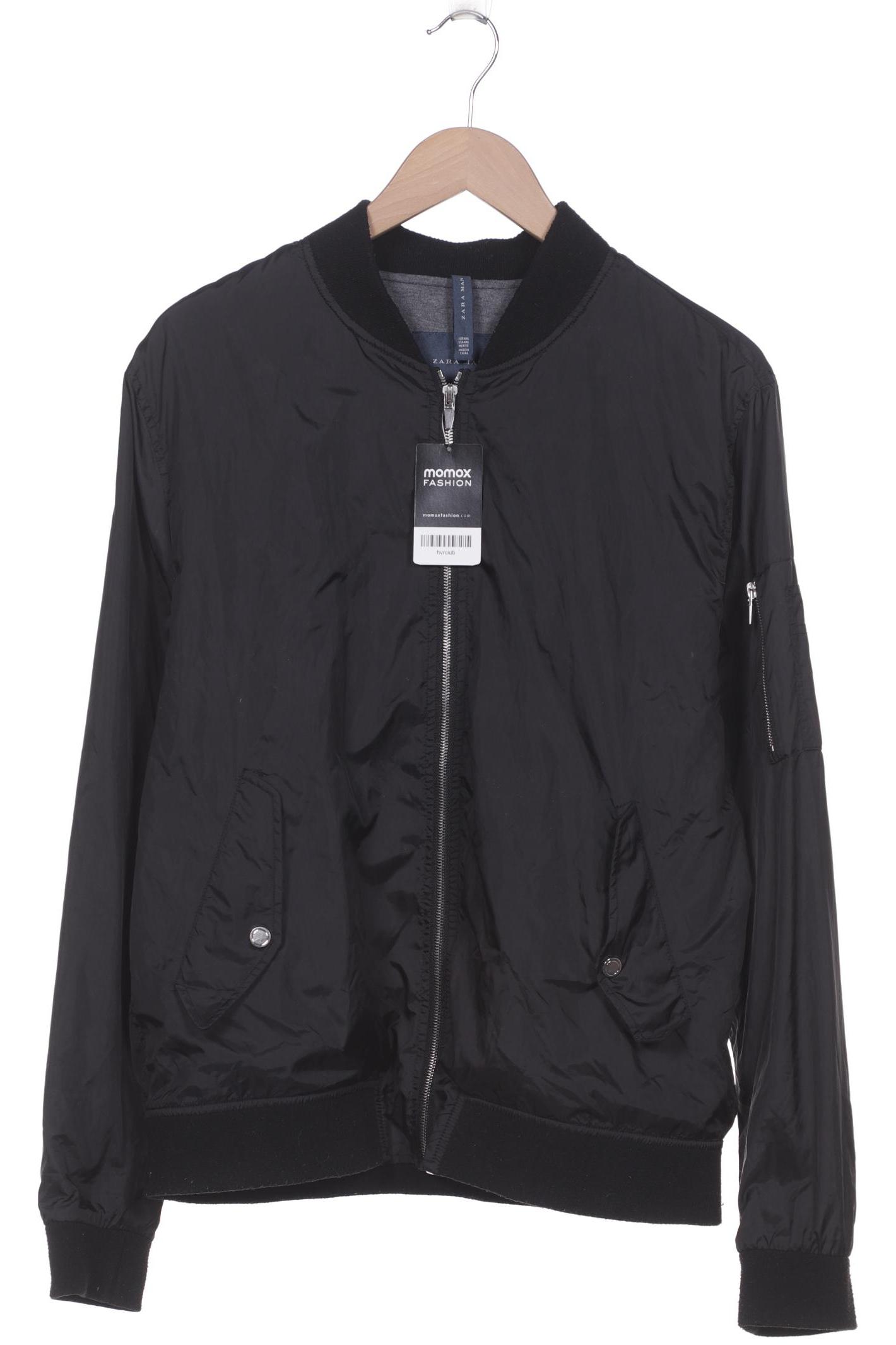 

ZARA Herren Jacke, schwarz