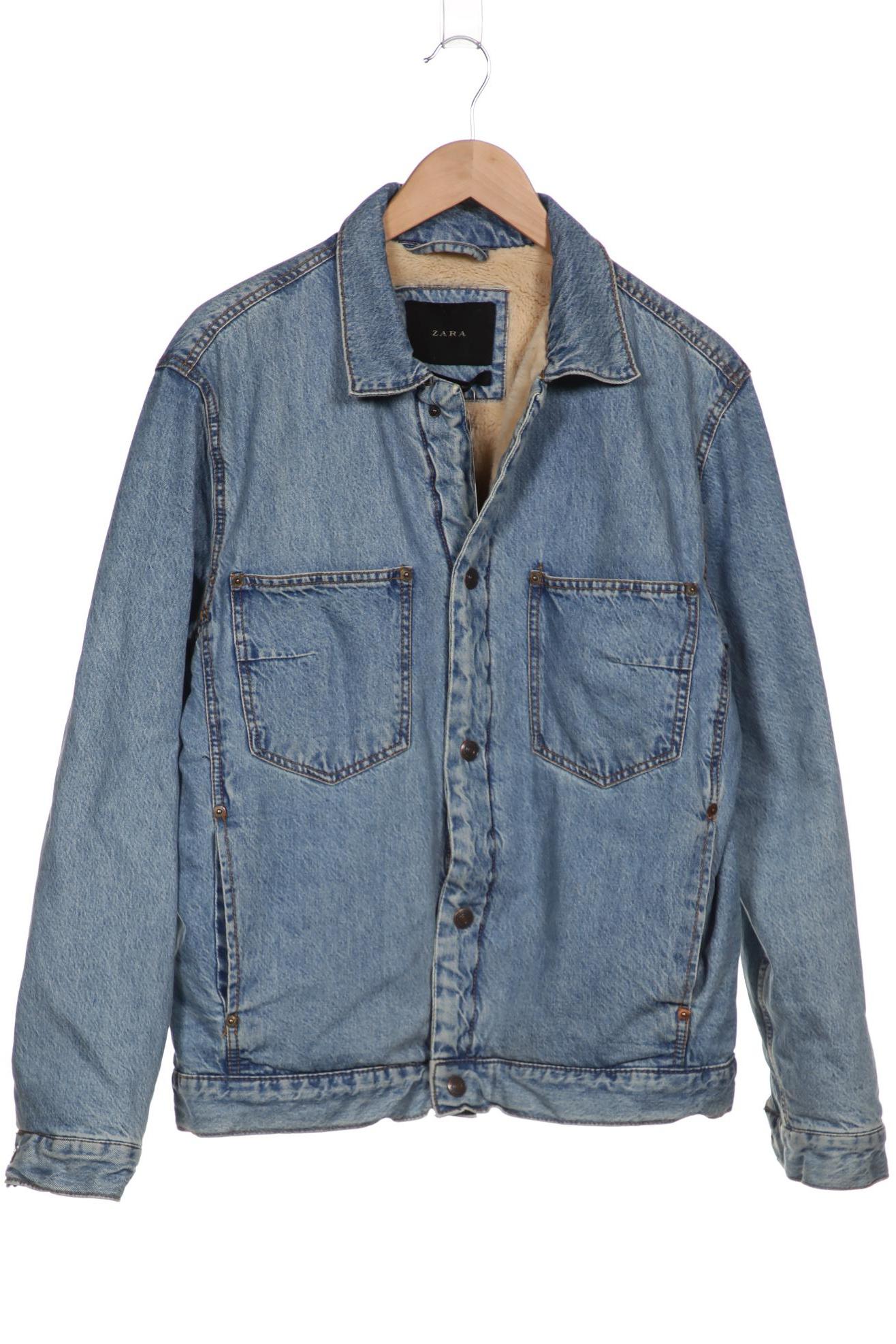 

ZARA Herren Jacke, blau