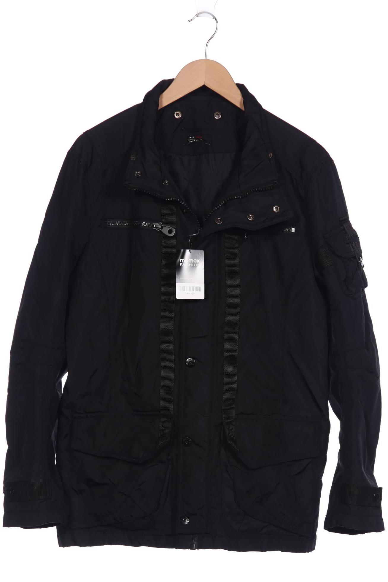 

ZARA Herren Jacke, schwarz